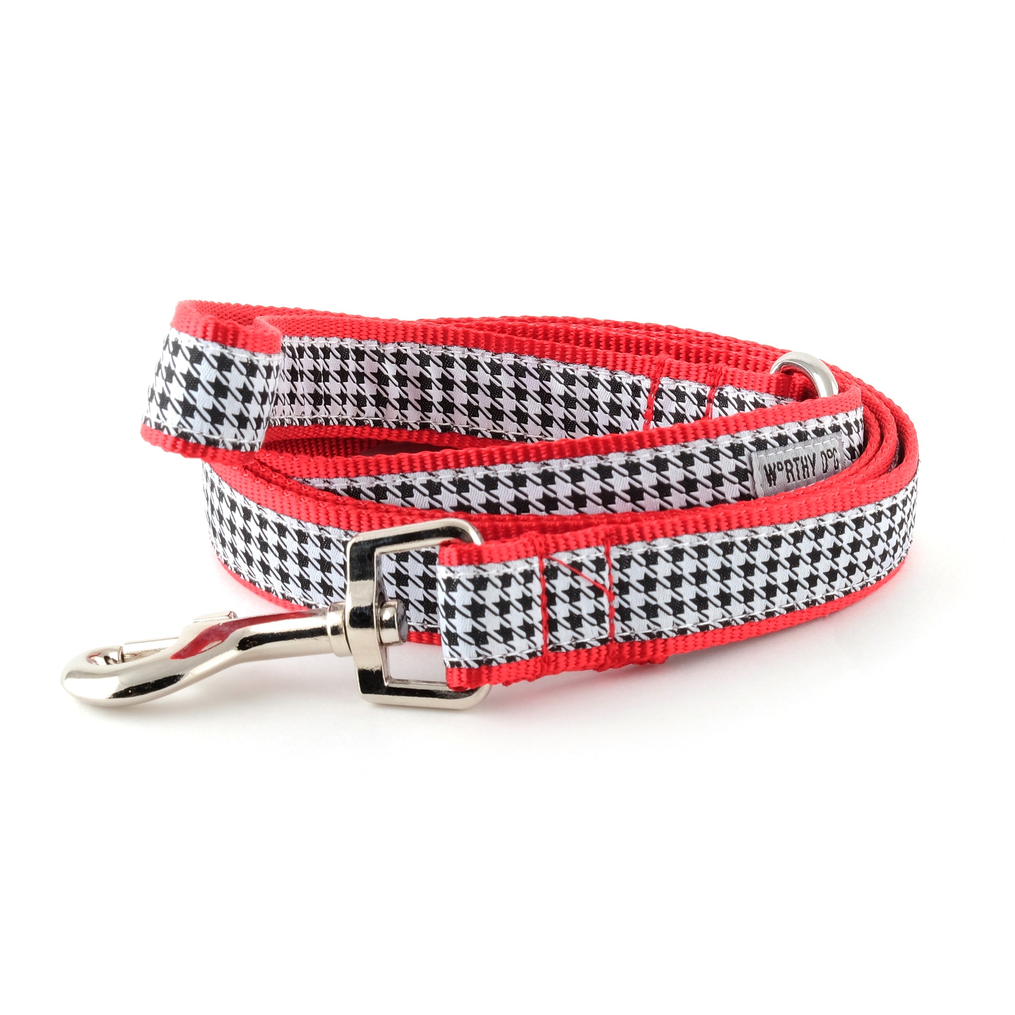 Leash | Houndstooth B/W