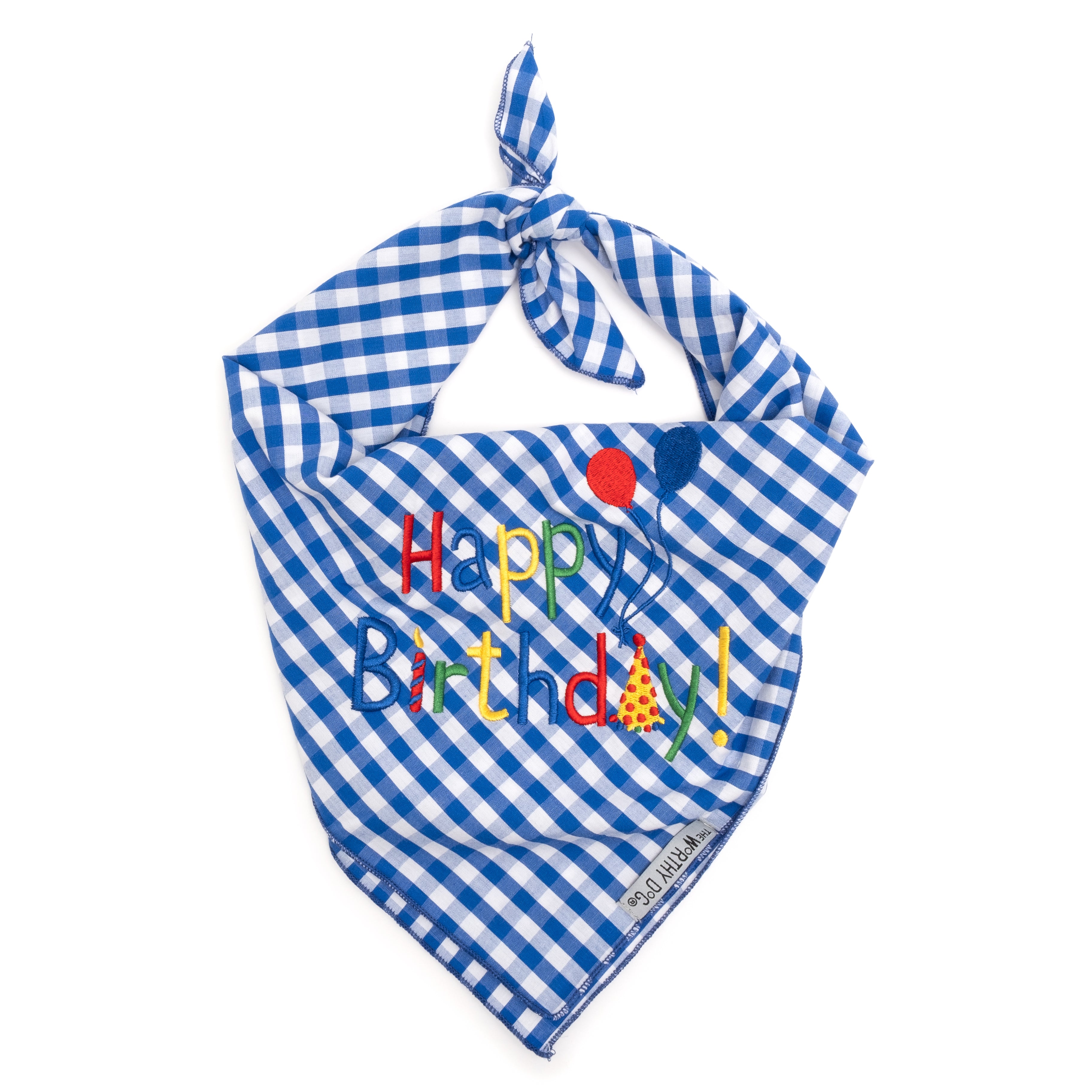 Bandana | Happy Birthday Blue