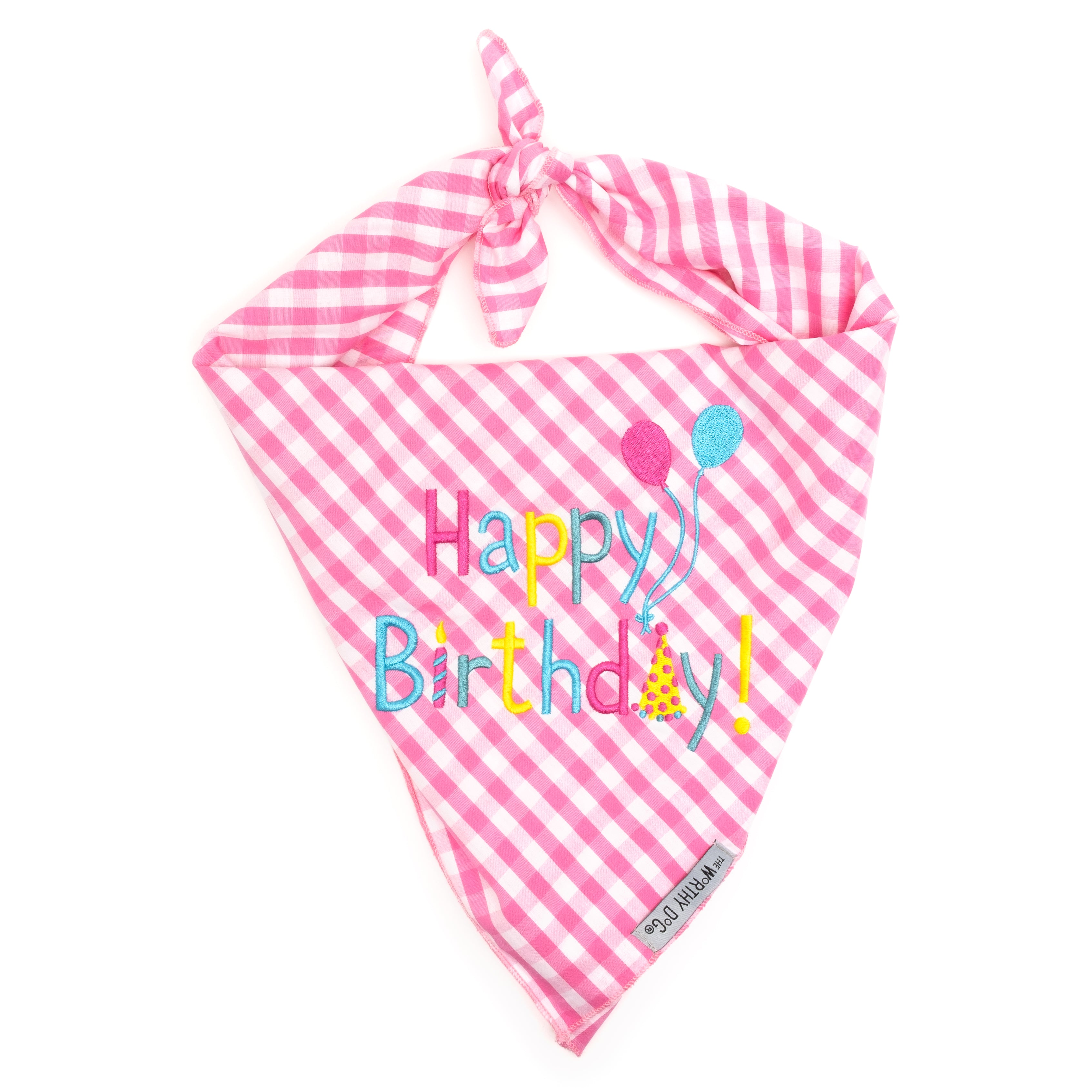 Bandana | Happy Birthday Pink