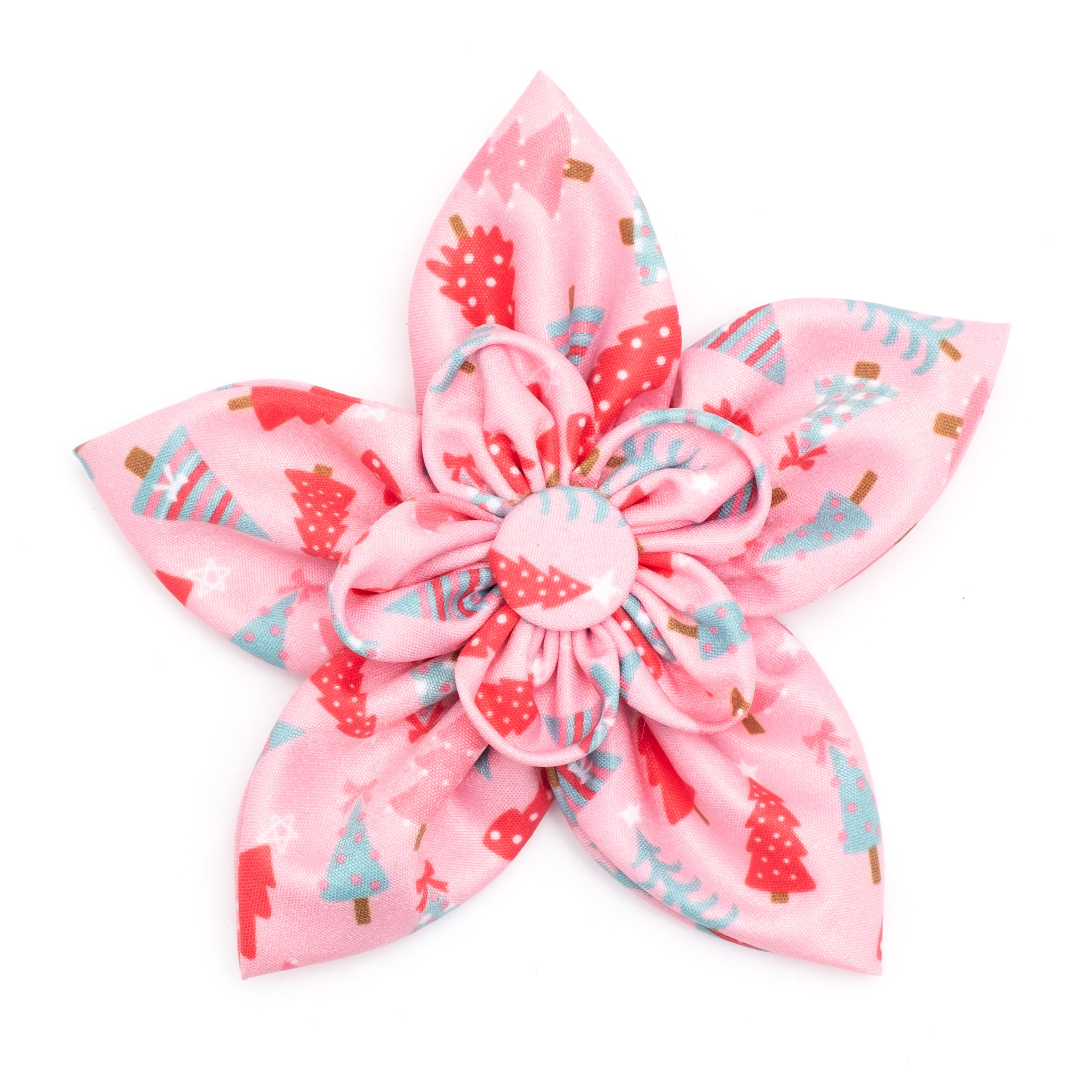 Collar Flower | Holiday Trees Pink
