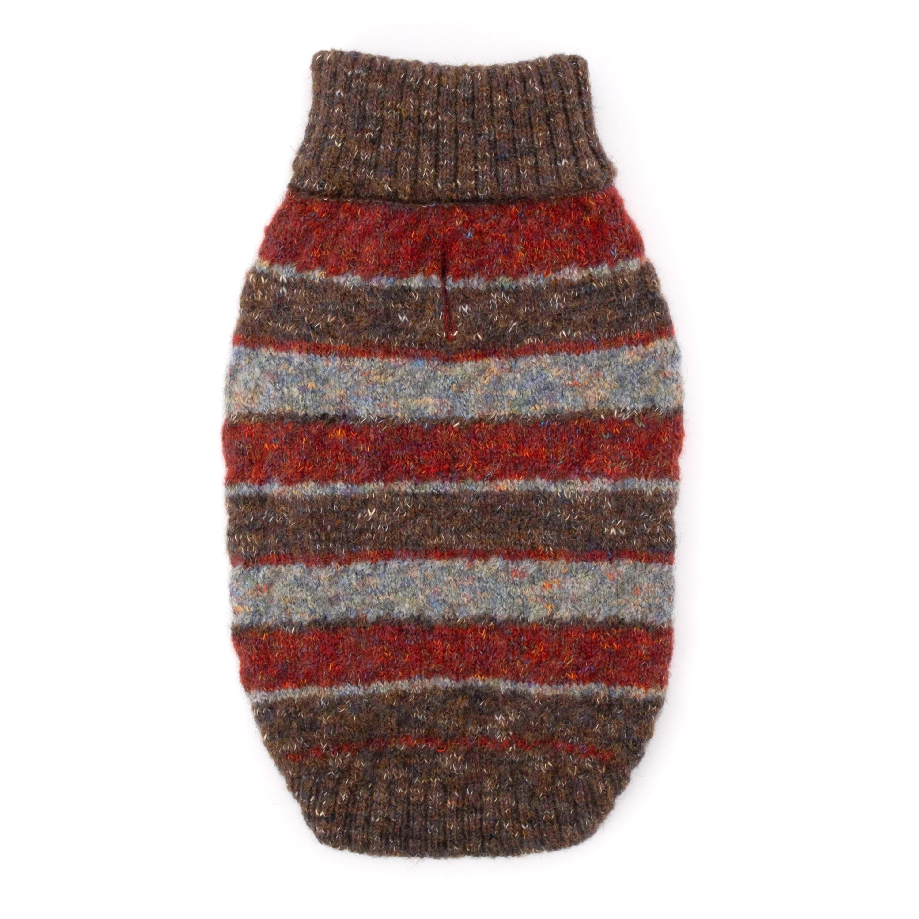 Sweater | Tweed Stripe Burgundy