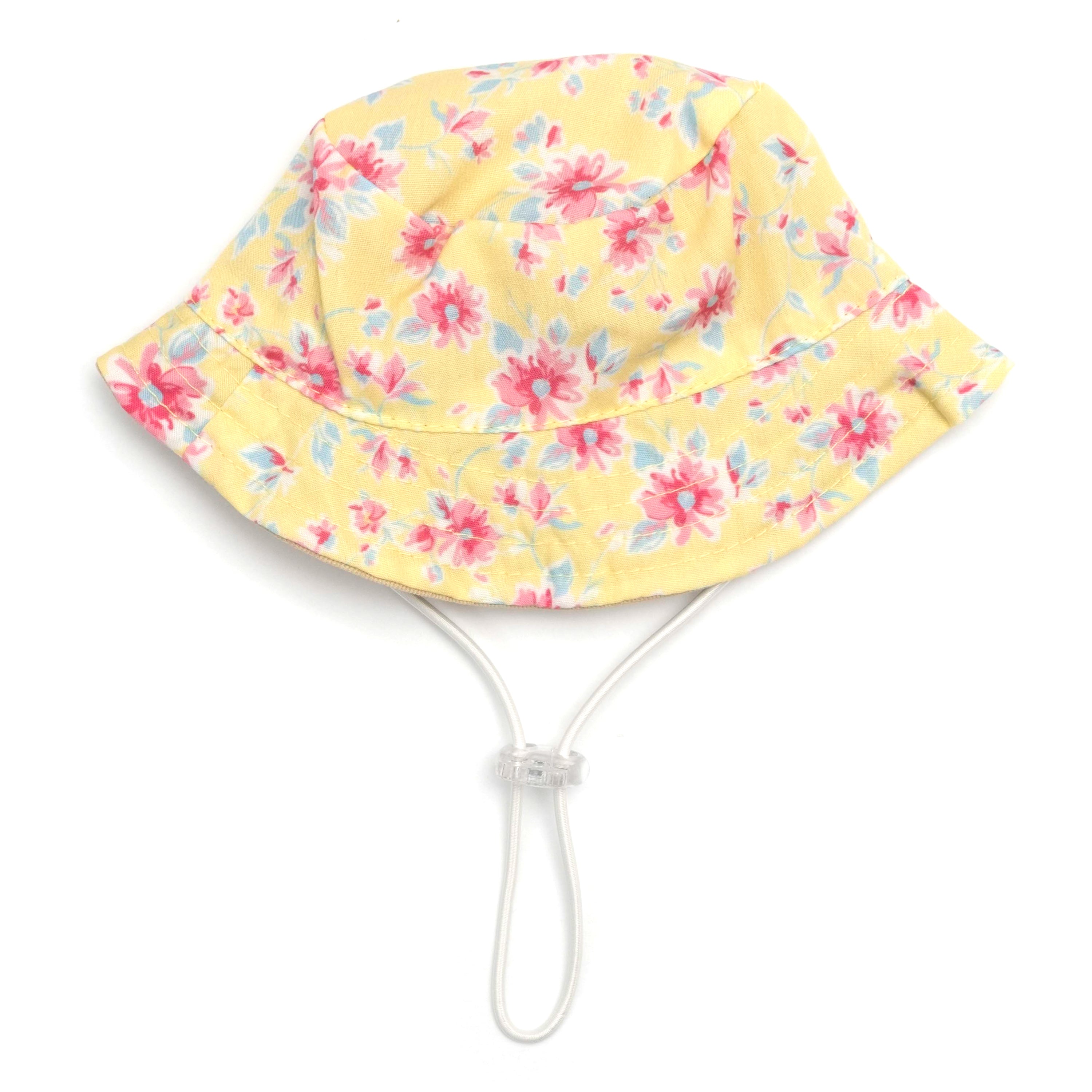Bucket Hat | Fancy Floral Yellow