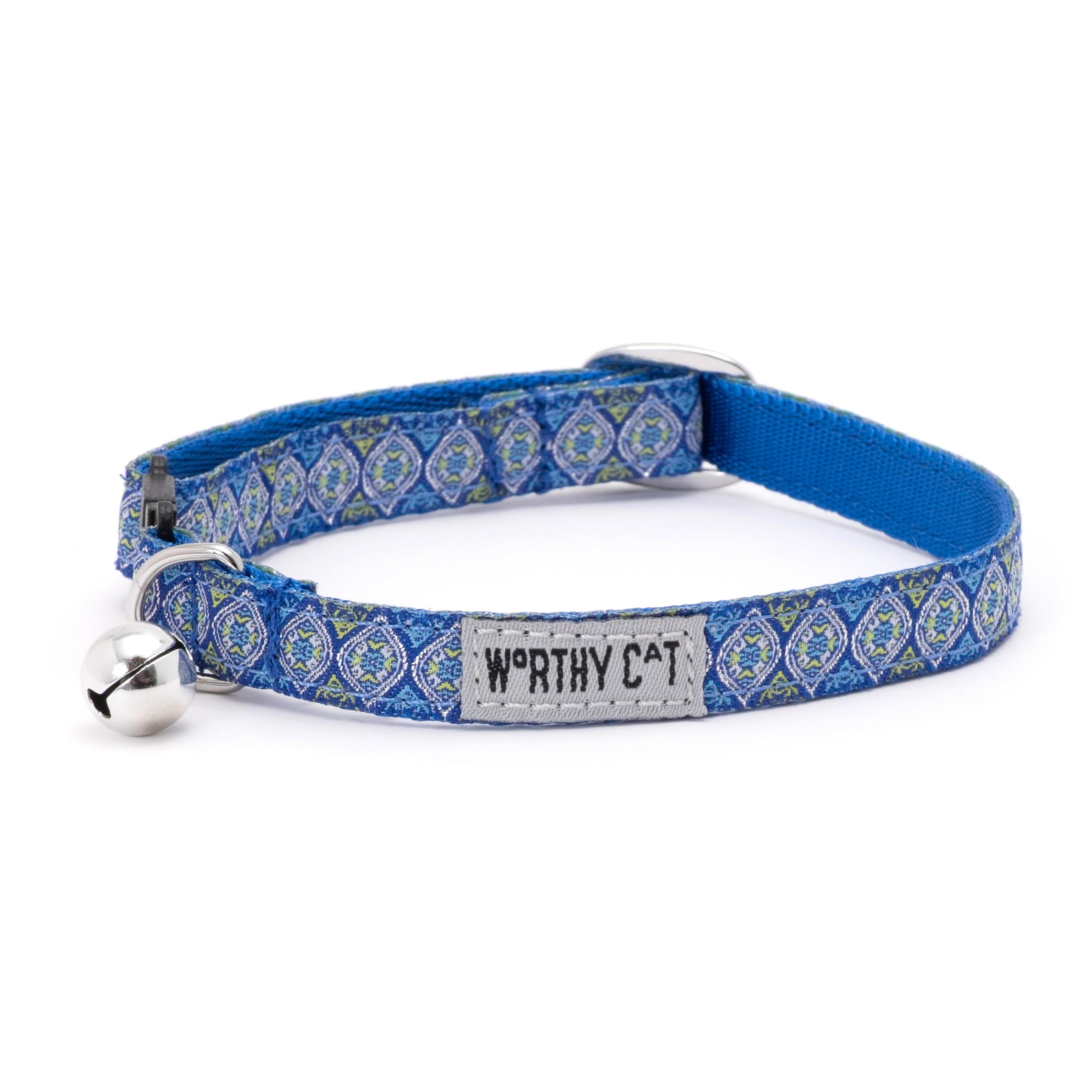 Cat Collar | Medallion Blue