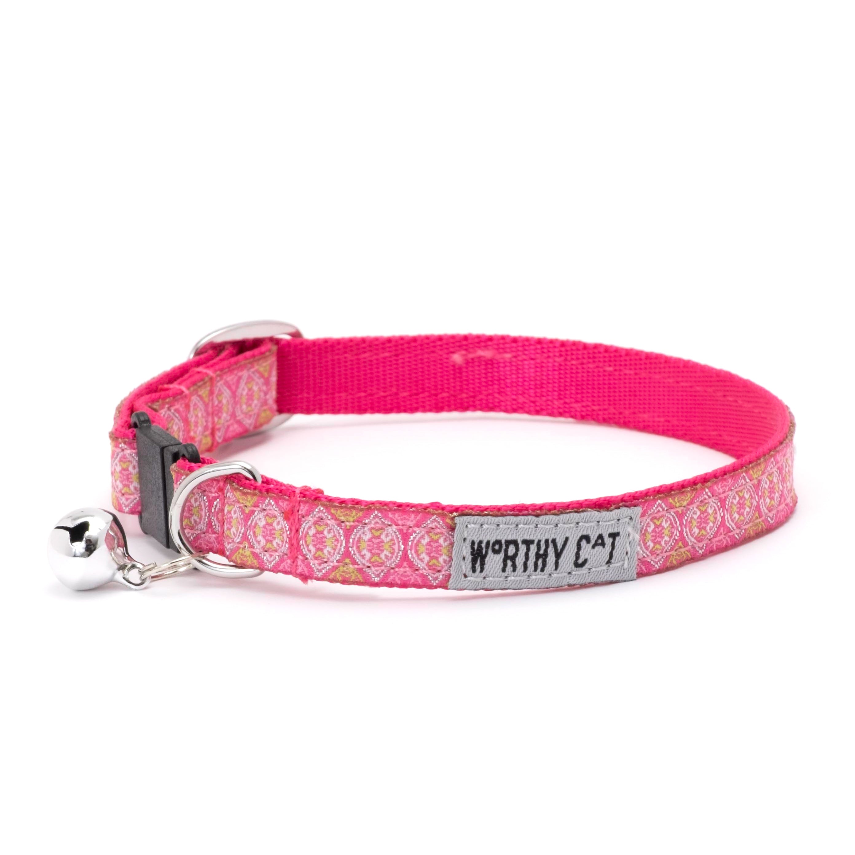 Cat Collar | Medallion Pink