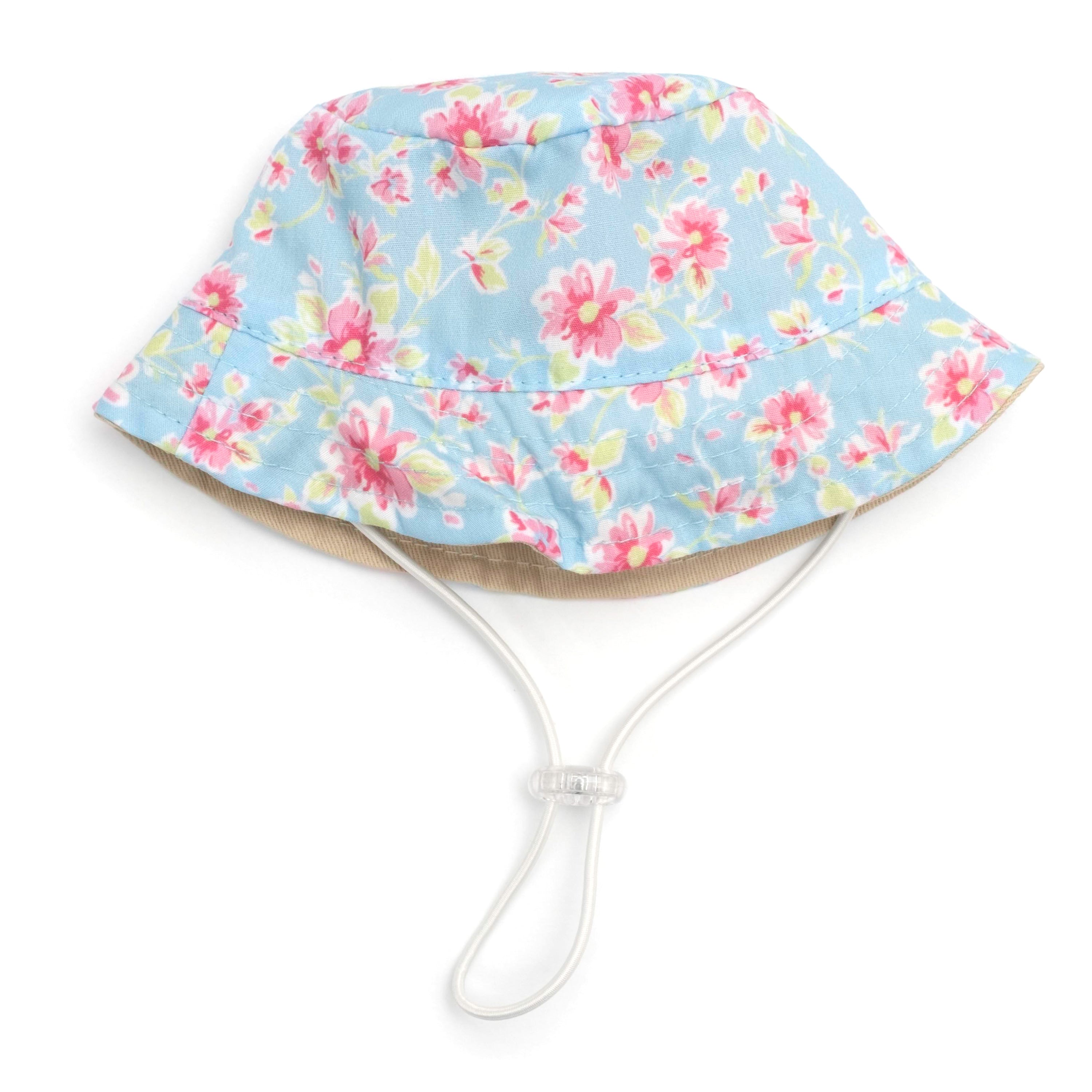 Bucket Hat | Fancy Floral Blue