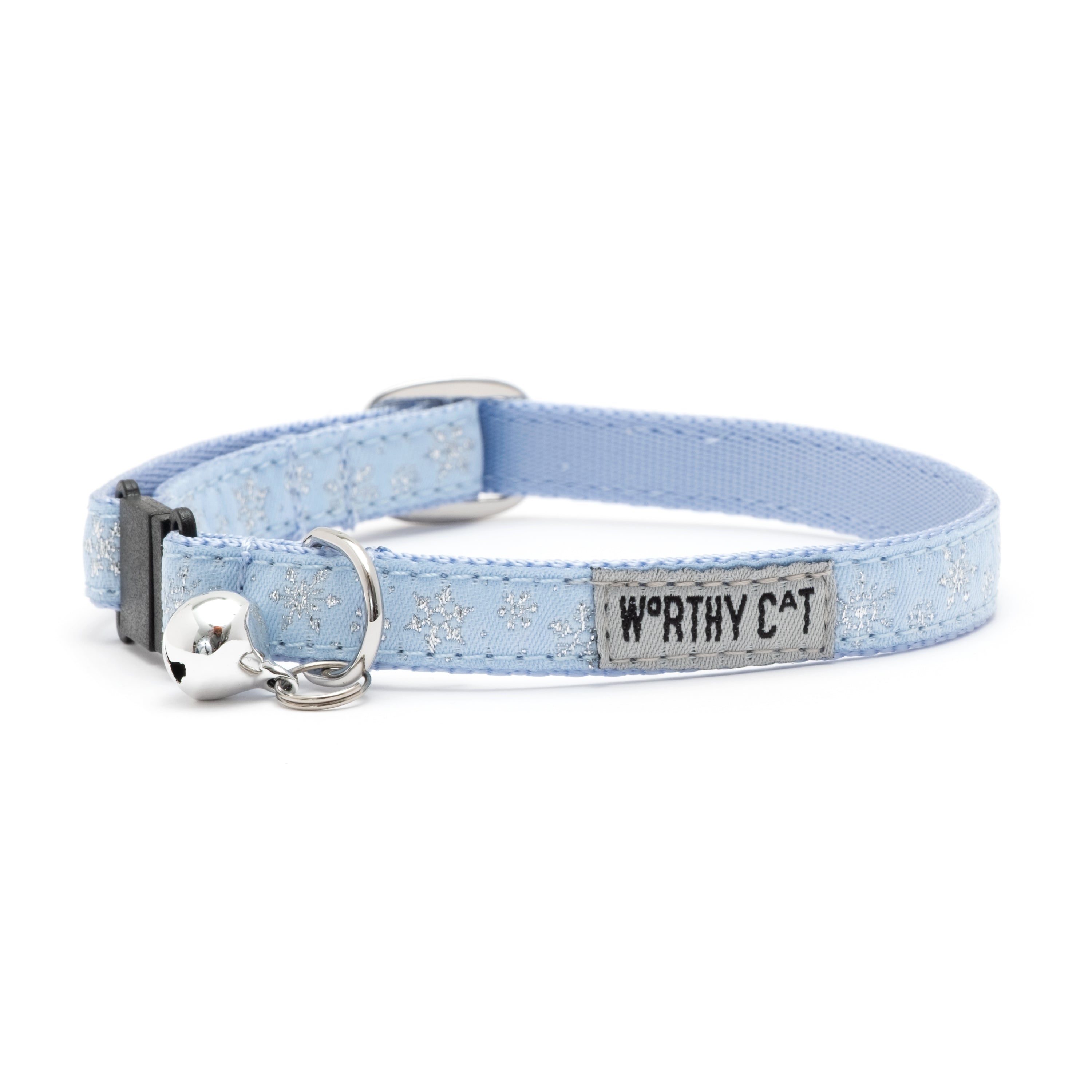 Cat Collar | Let It Snow Blue