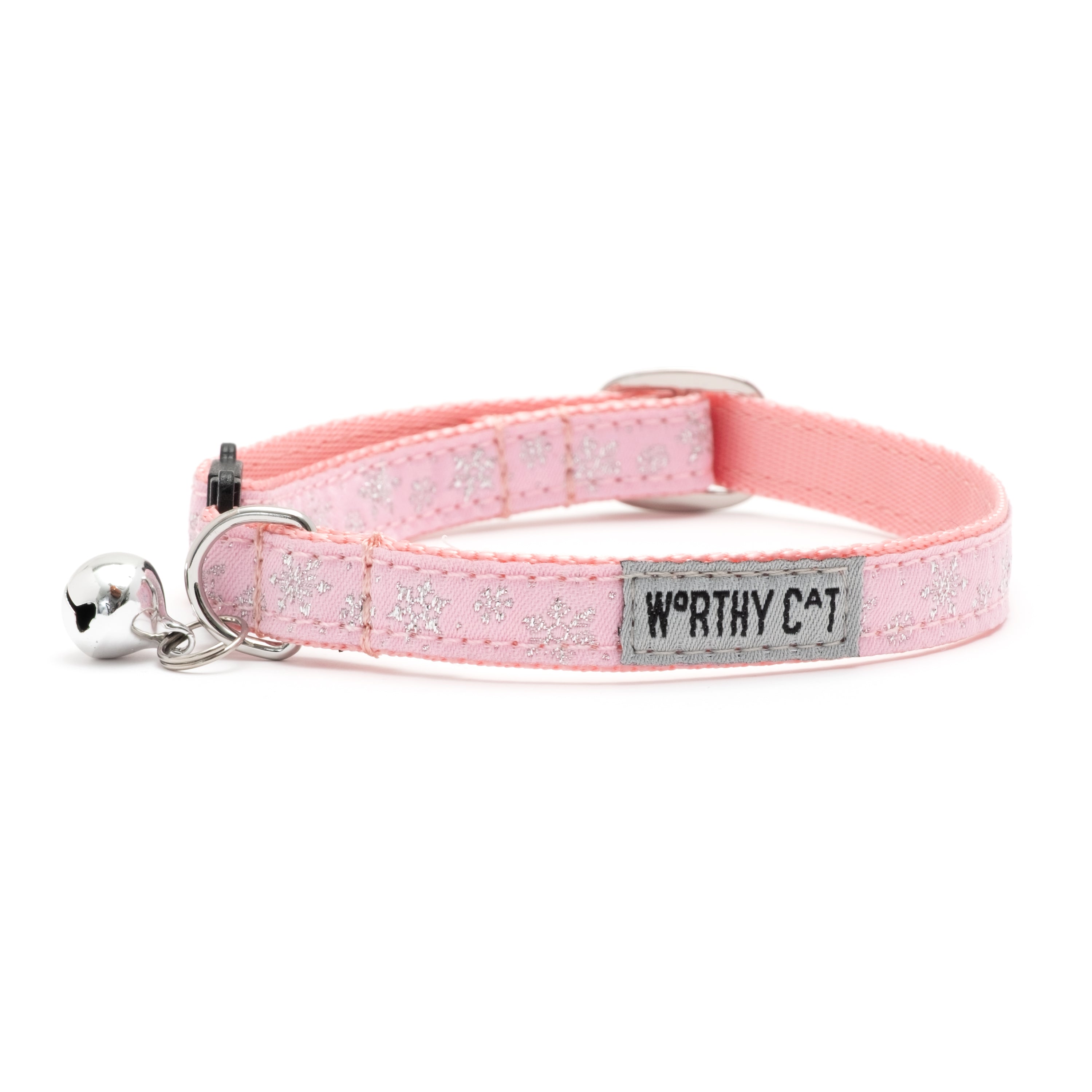 Cat Collar | Let It Snow Pink