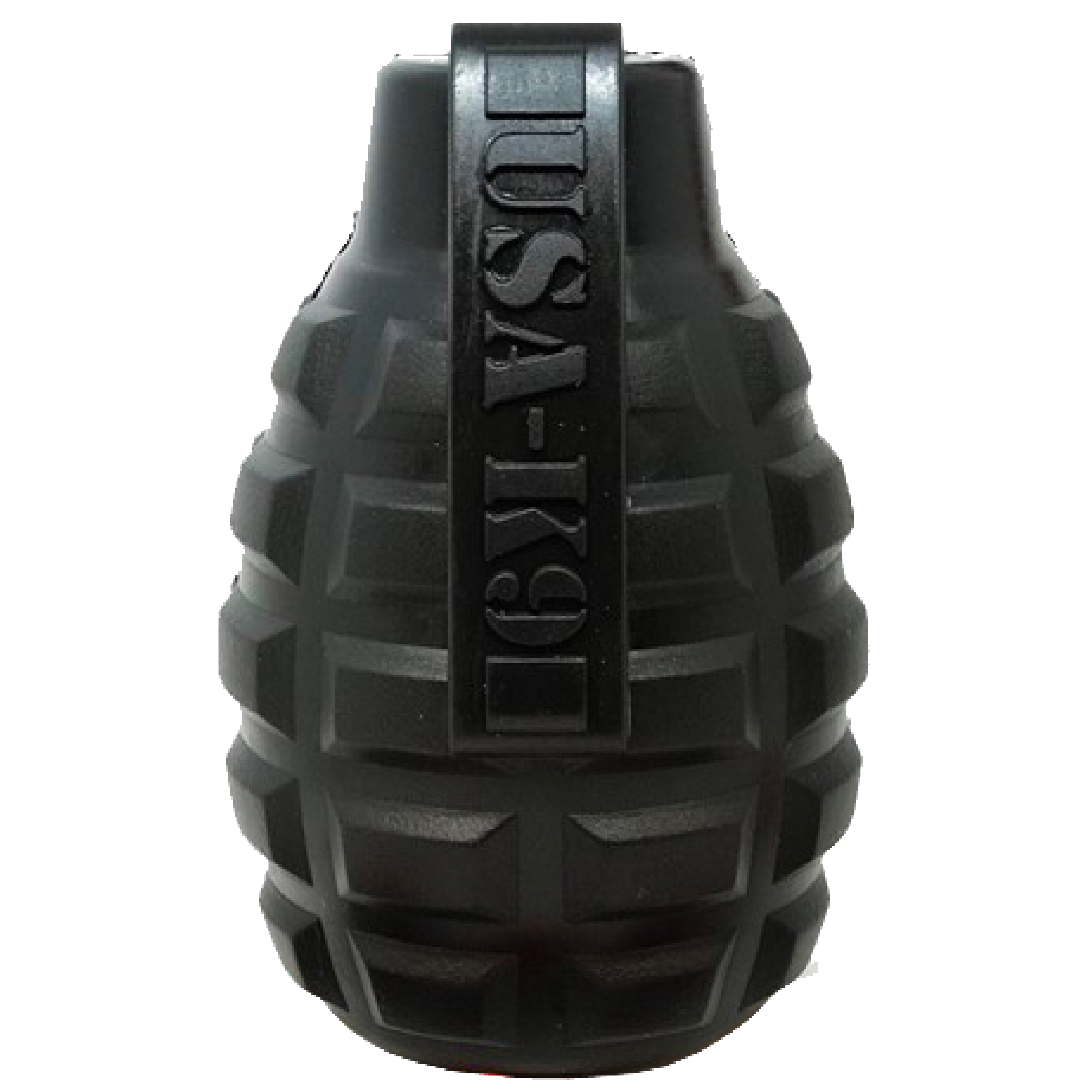 Treat Dispenser Chew Toy | Grenade Black