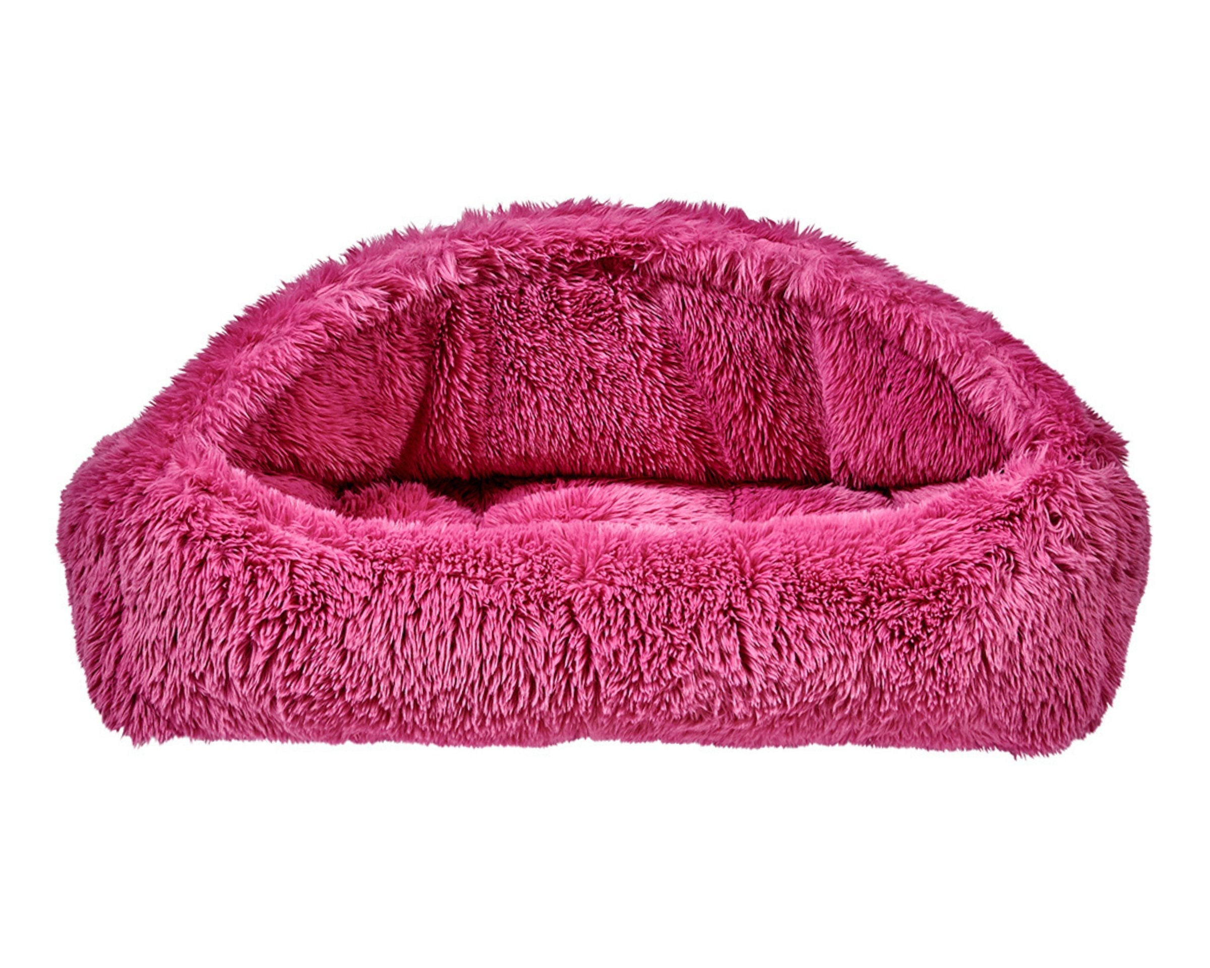 Canopy Cozy | Cherry Blossom Faux Fur