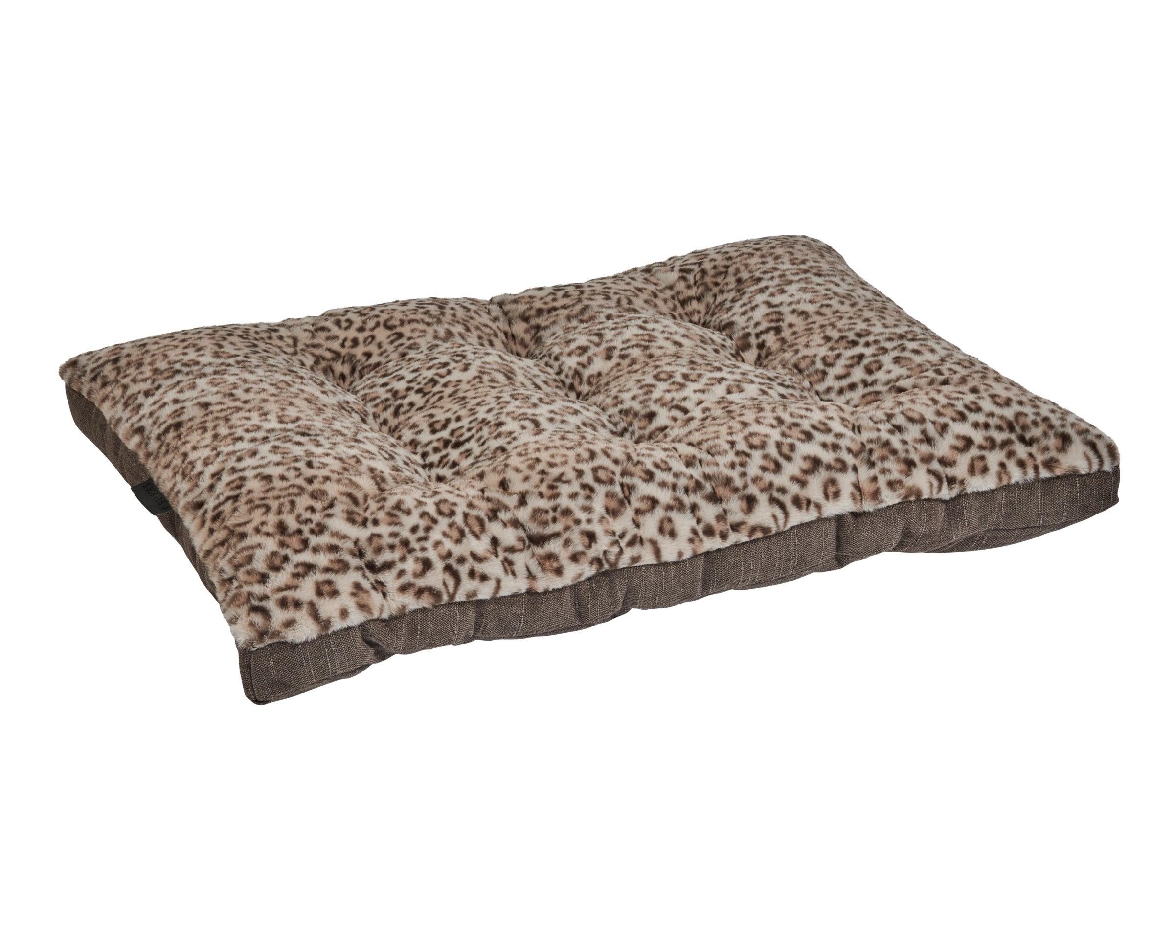 Dream Futon | Leopard Faux Fur
