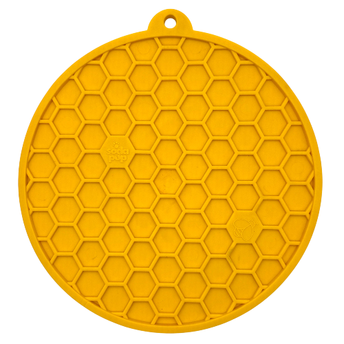 Lick Mat | Honeycomb Round