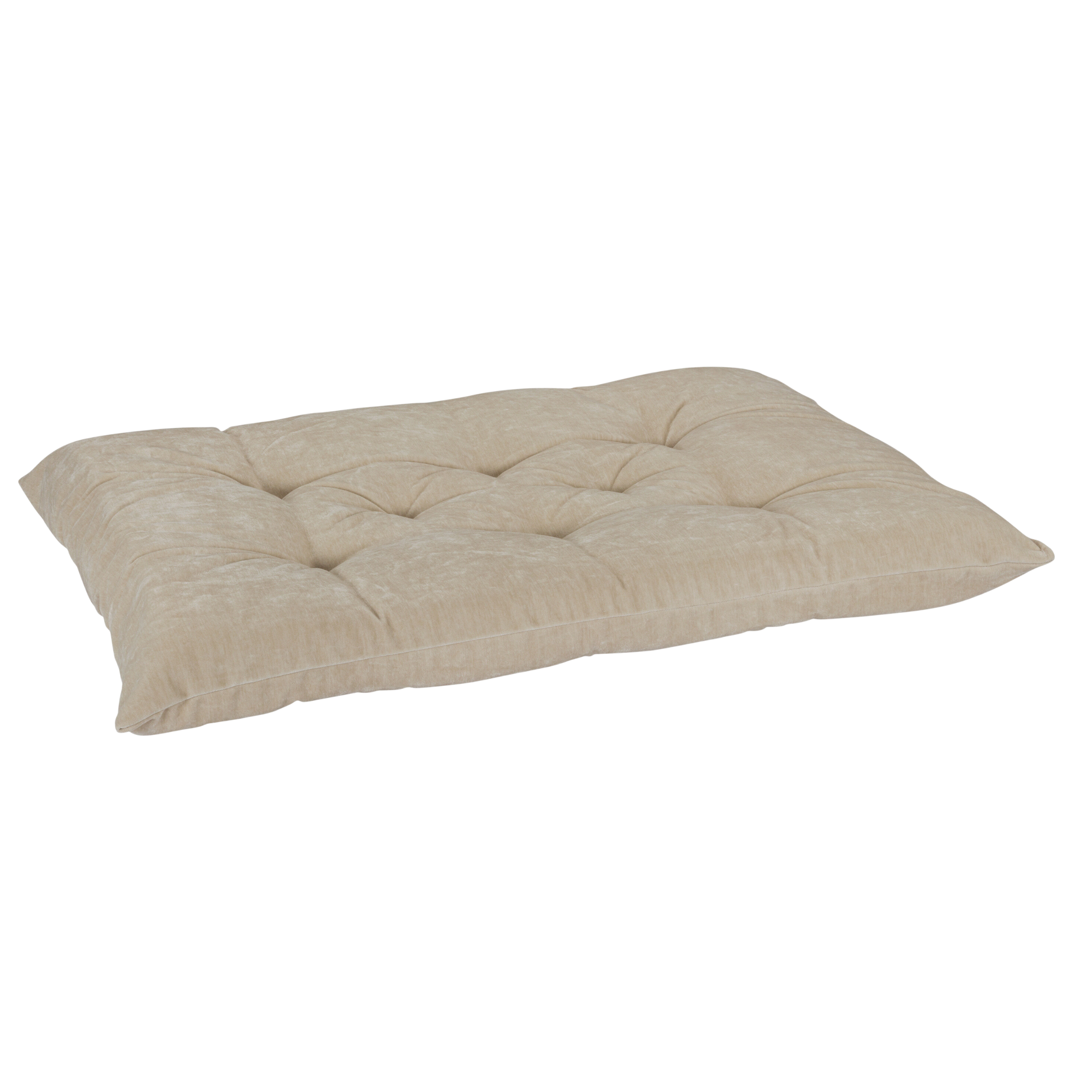 LINEN-TUFTED-CUSHION-DOG-BED