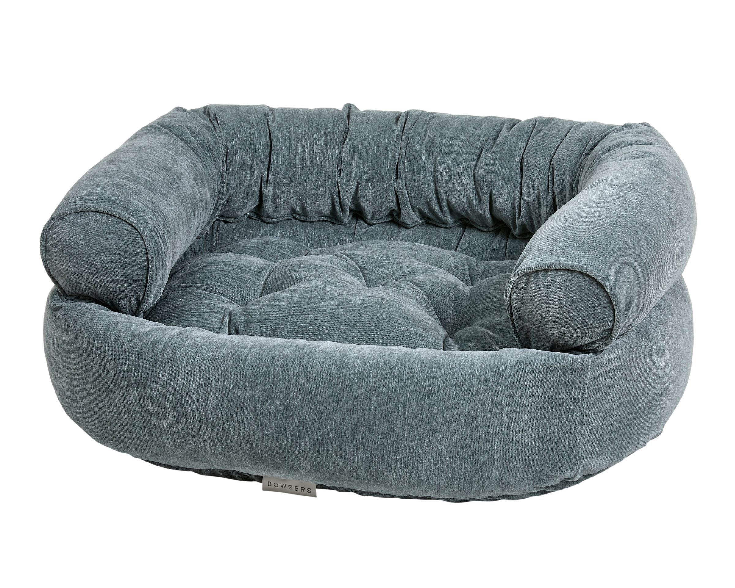Double Donut Bed | Mineral Washed Microvelvet