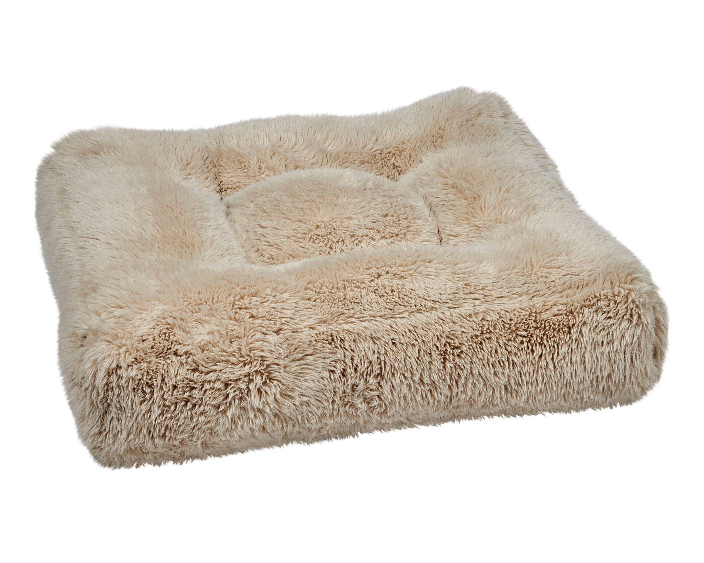 Piazza Cushion | Fluffernutter Faux Fur