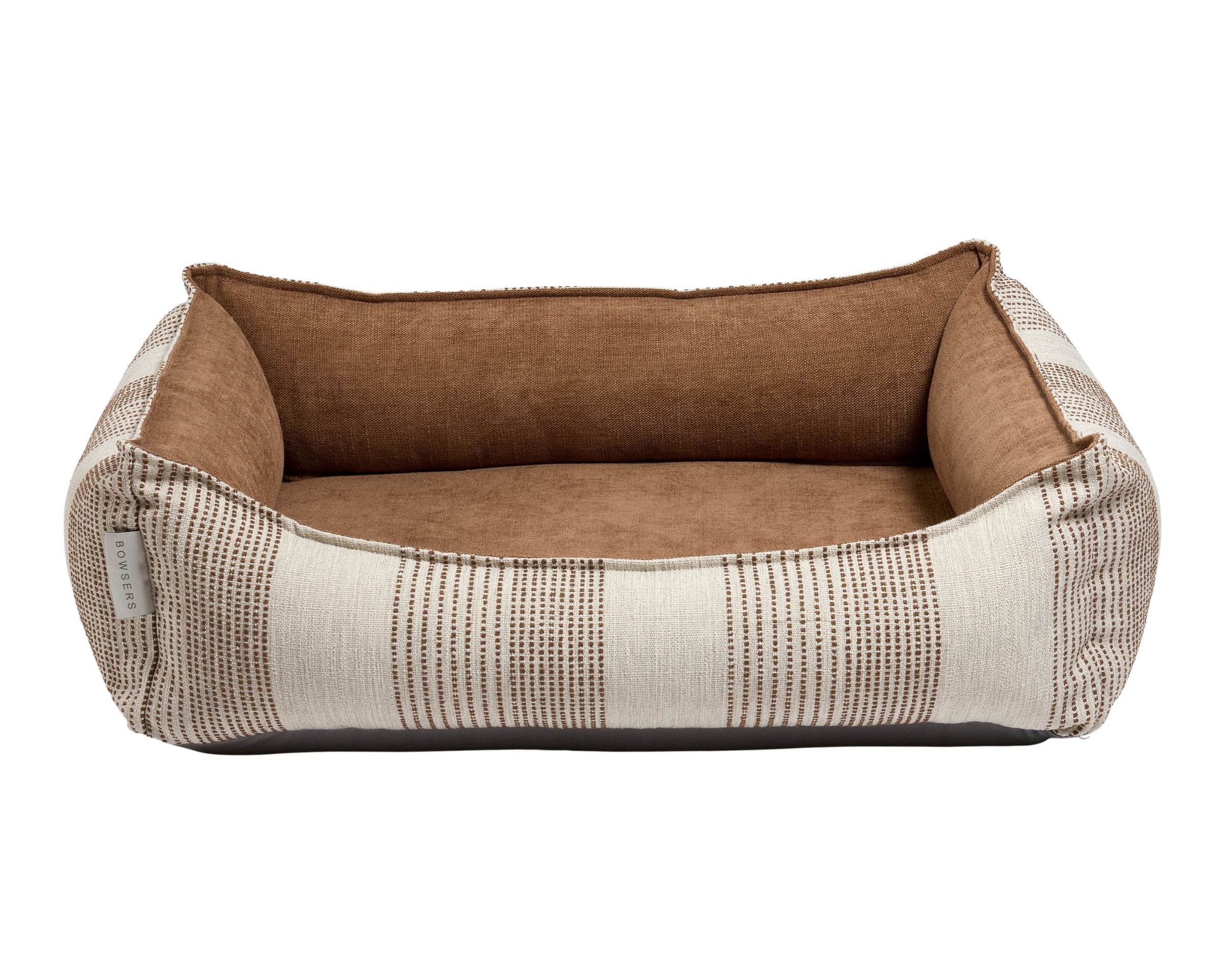 Oslo Bed | Seashell Performance Linen