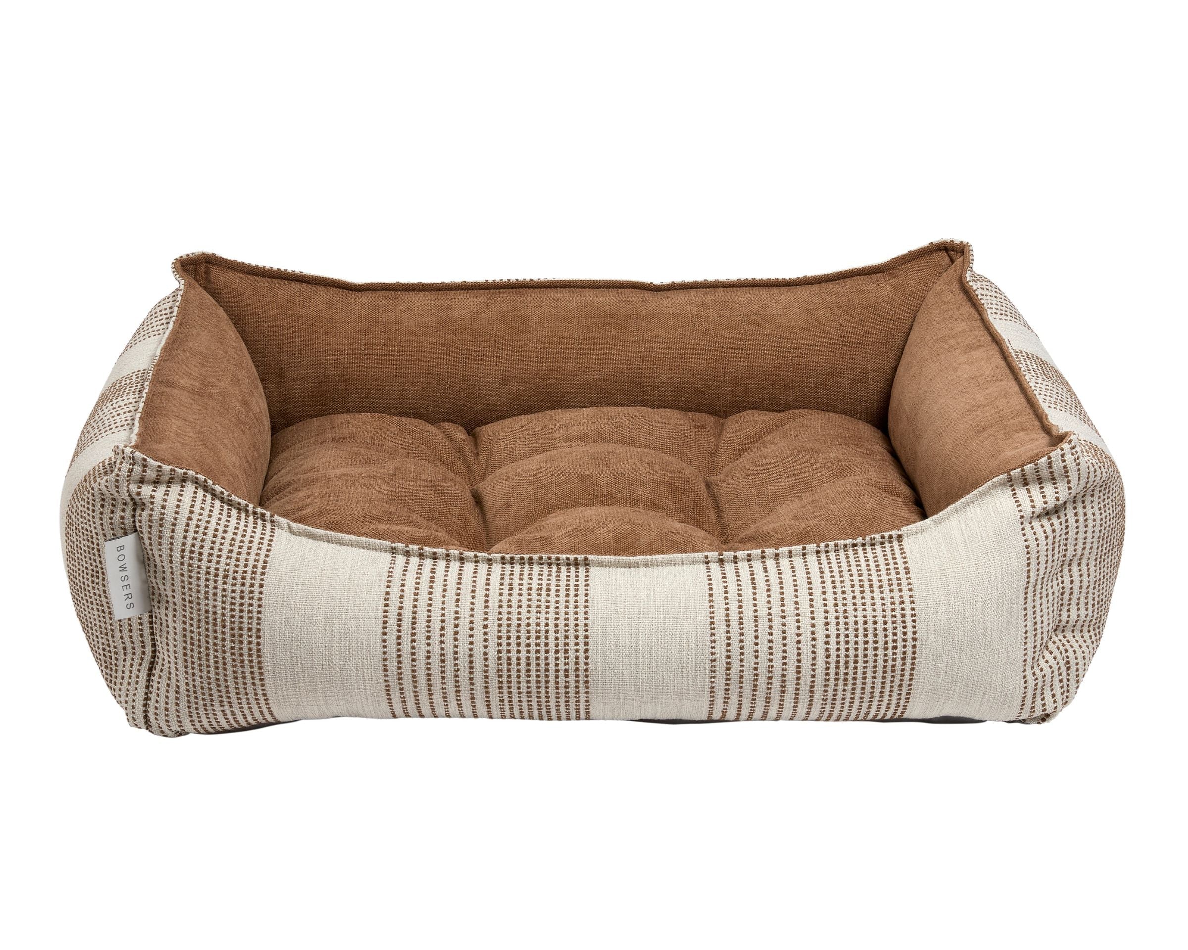 Scoop Bed | Seashell Performance Linen
