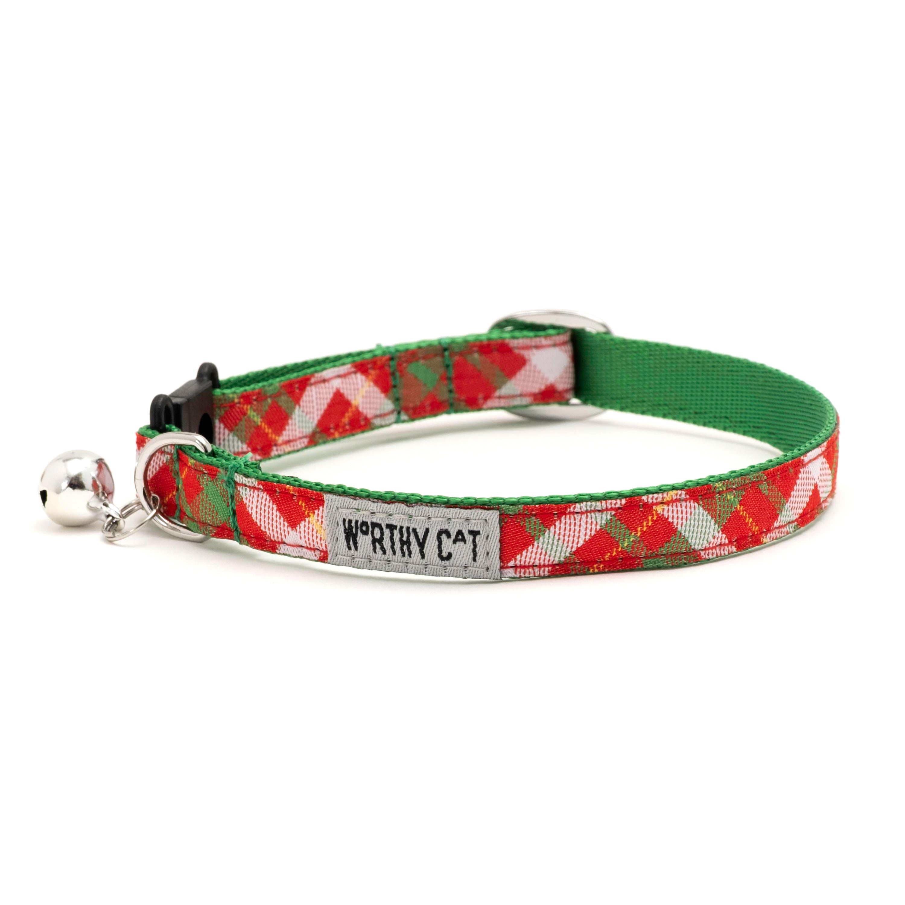 Cat Collar | Holiday Plaid
