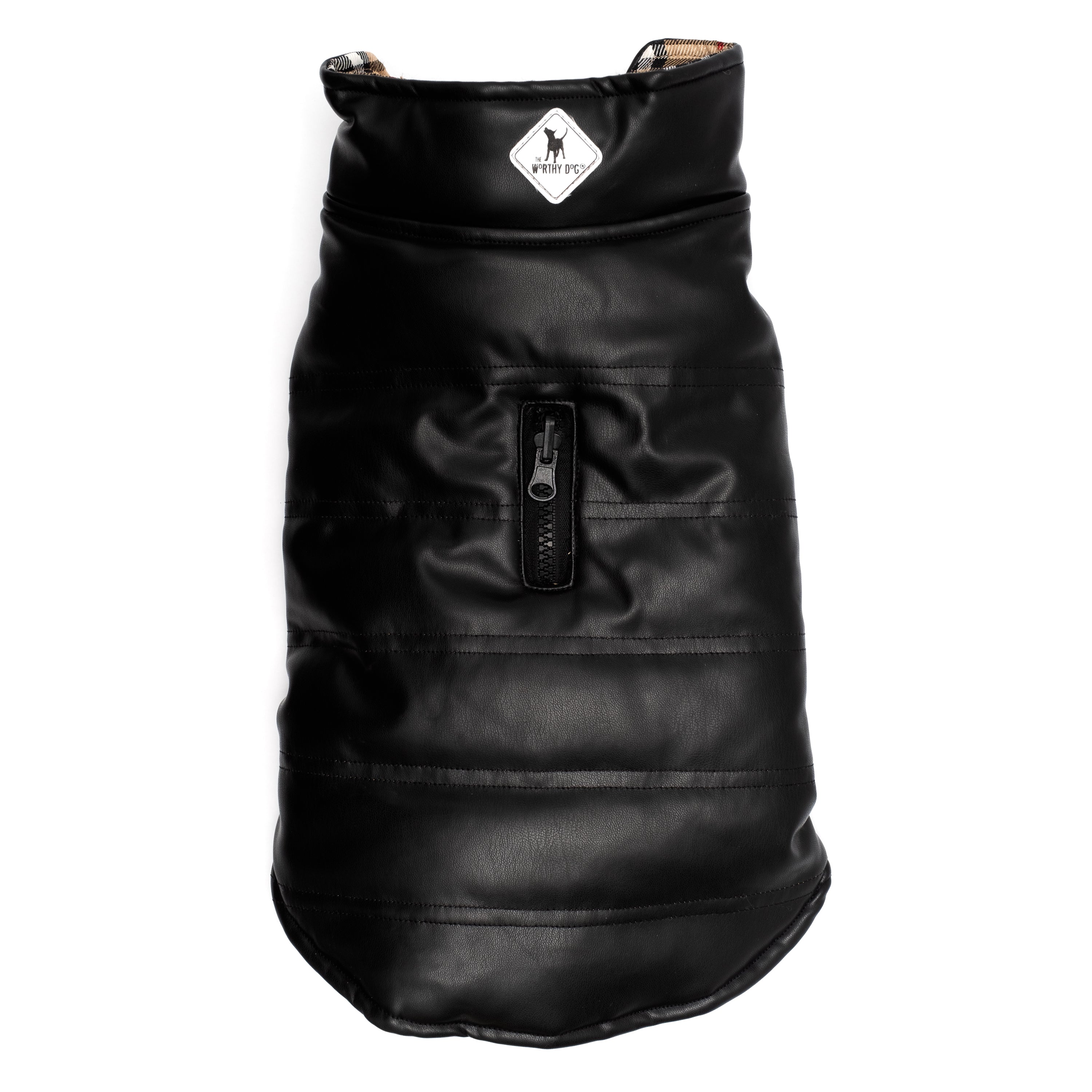 Jacket | Faux Leather Reversible