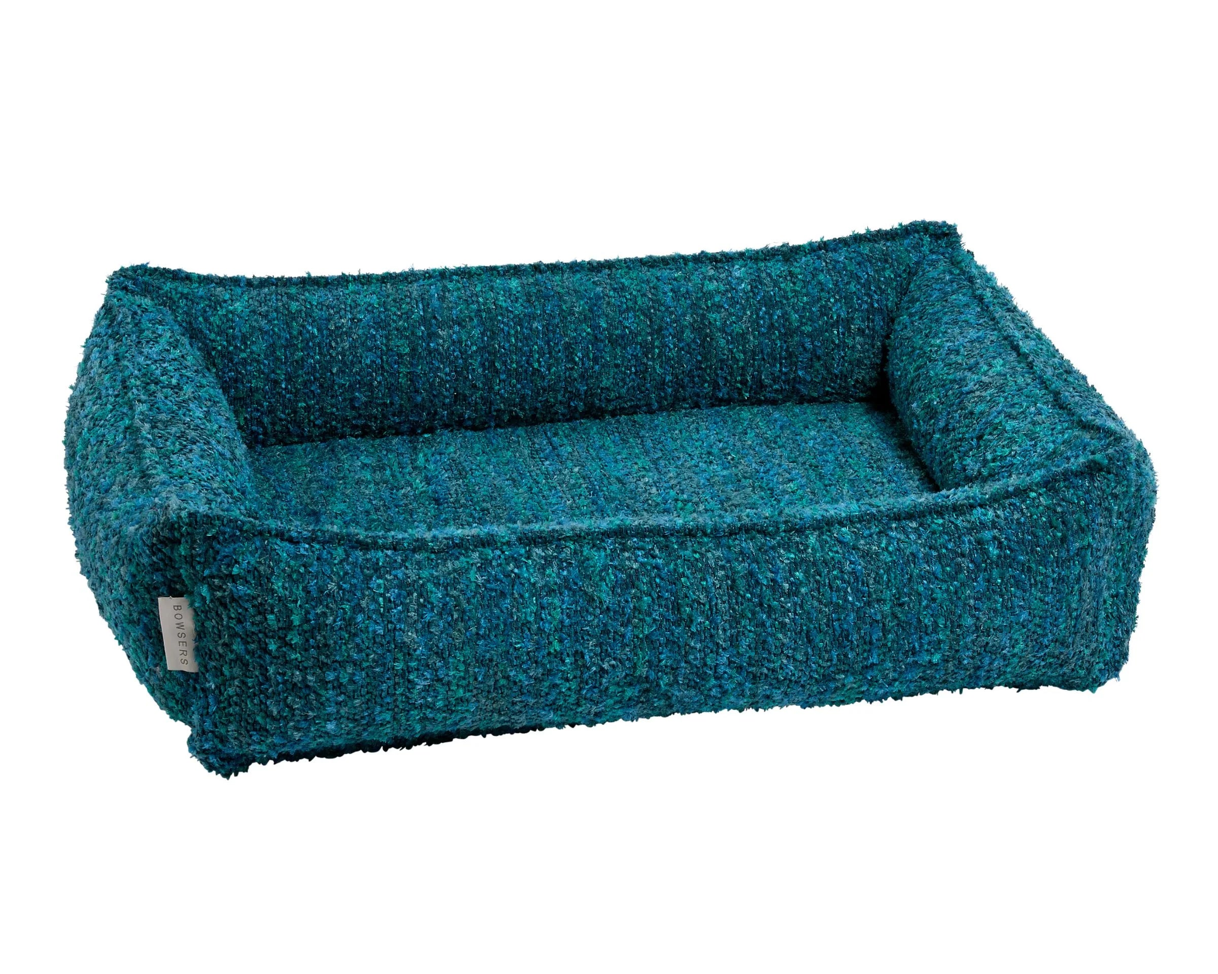 Blue Lagoon performance chenille Urban Lounger bolster dog bed