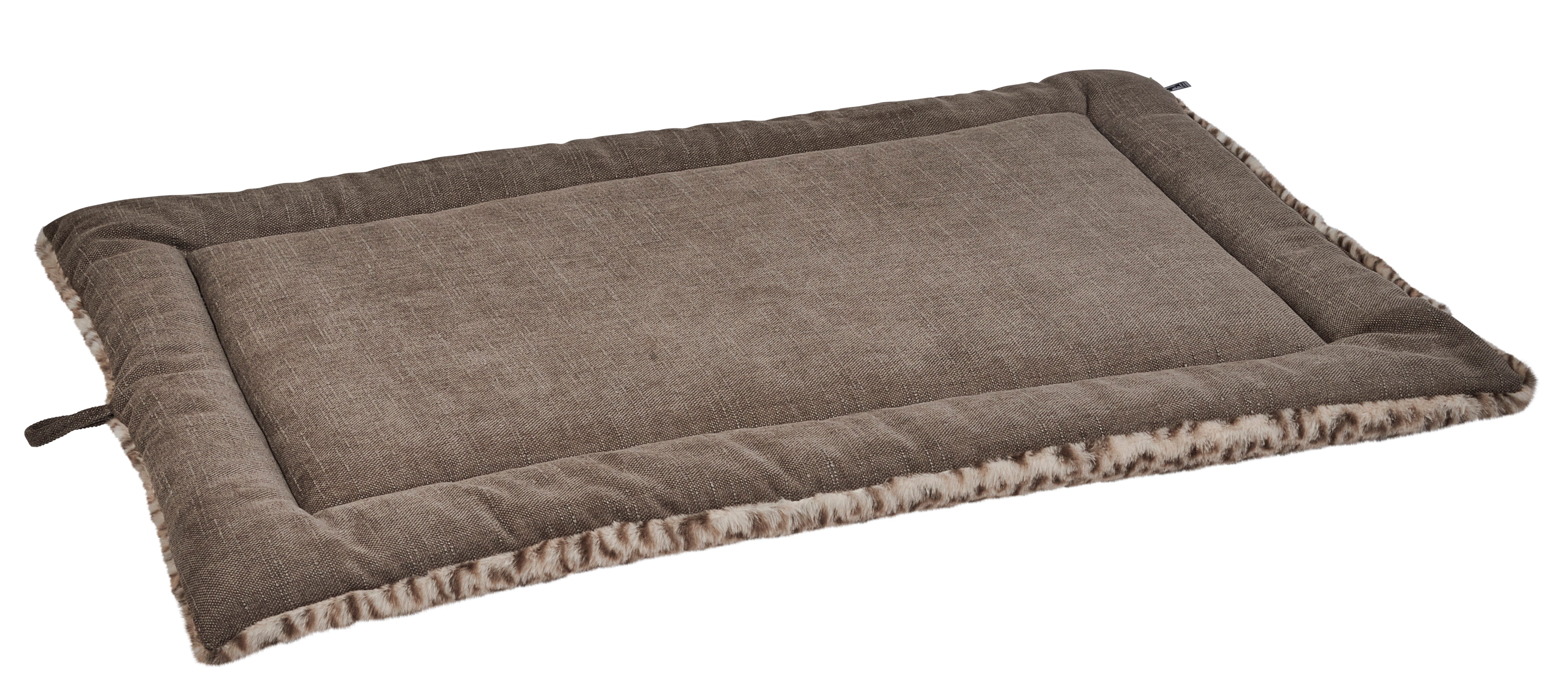 Cosmopolitan Crate Mat | Leopard Faux Fur
