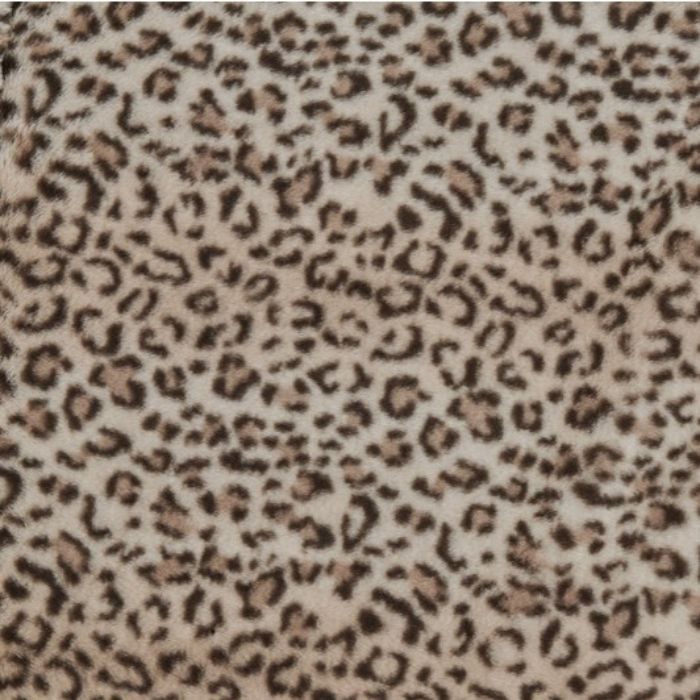 Cosmopolitan Crate Mat | Leopard Faux Fur