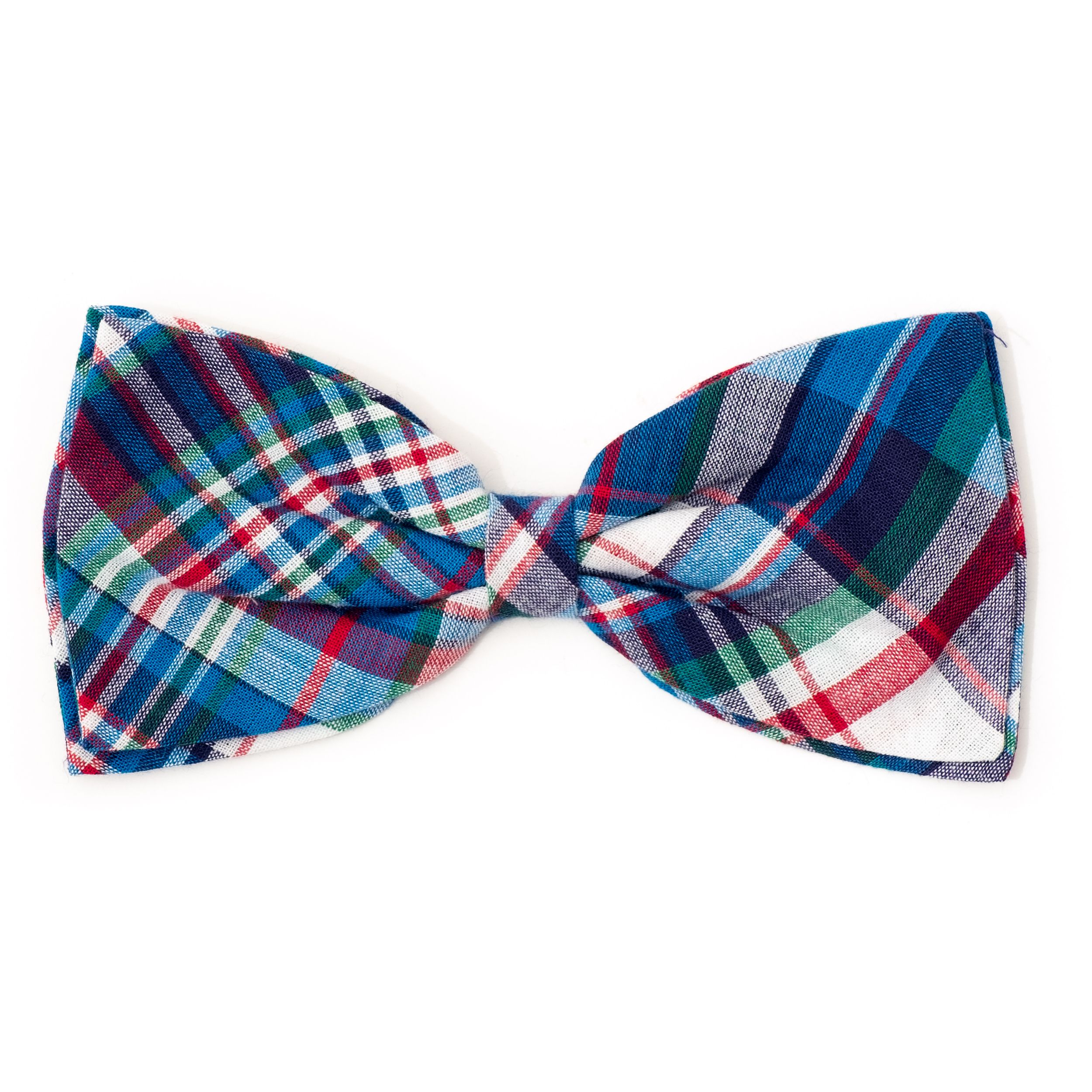 madras-blue-plaid-dog-bow-tie