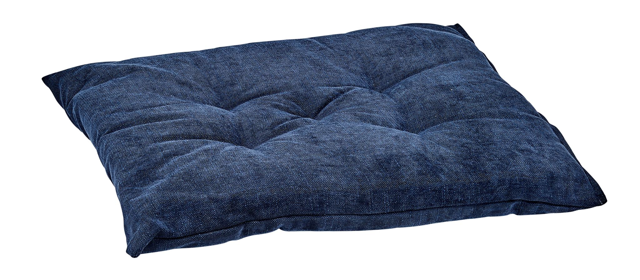 Tufted Cushion | True Navy Washed Cotton