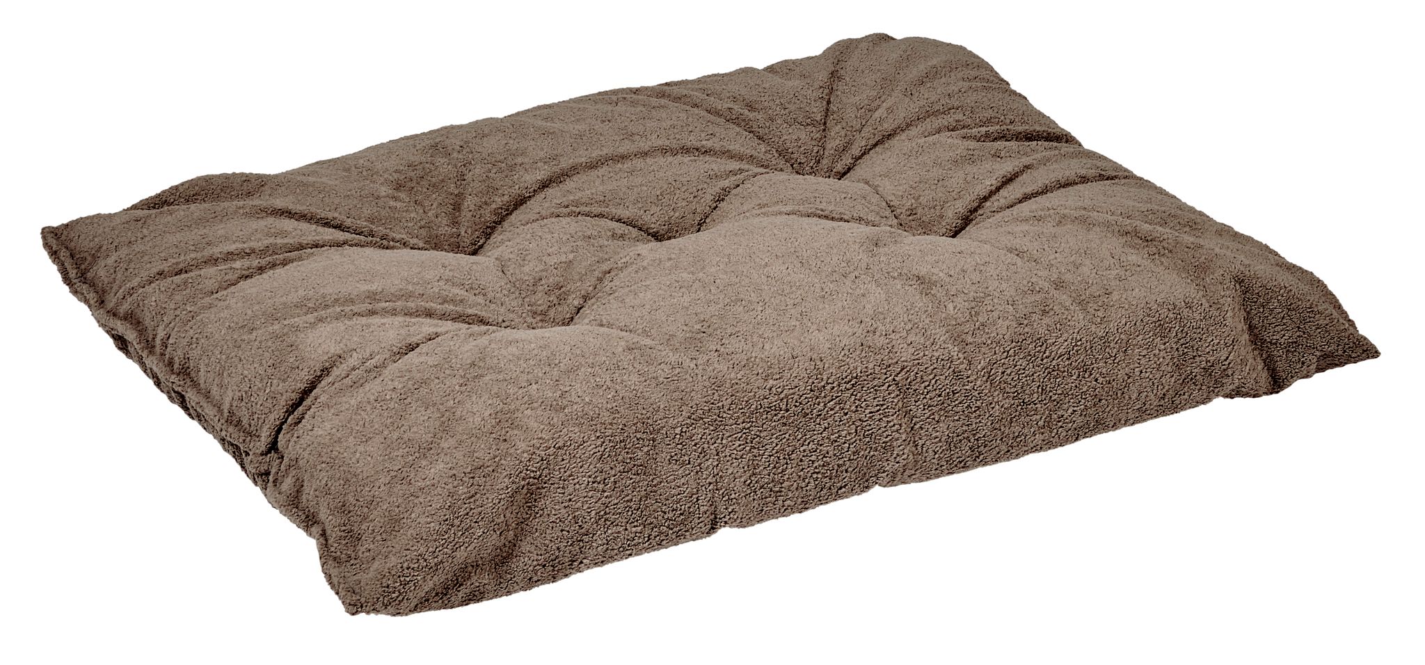 Tufted Cushion | Mocha Terry