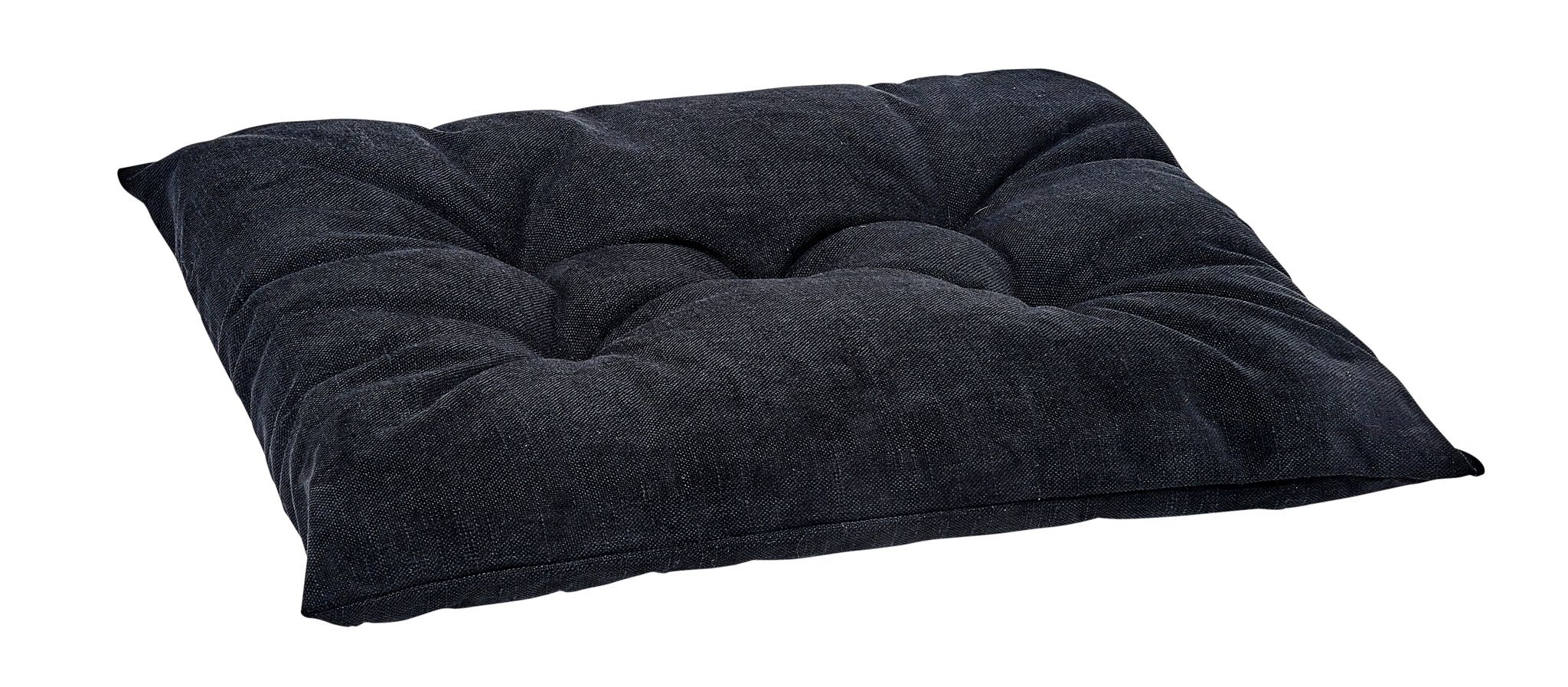 Tufted Cushion | Licorice Washed Cotton