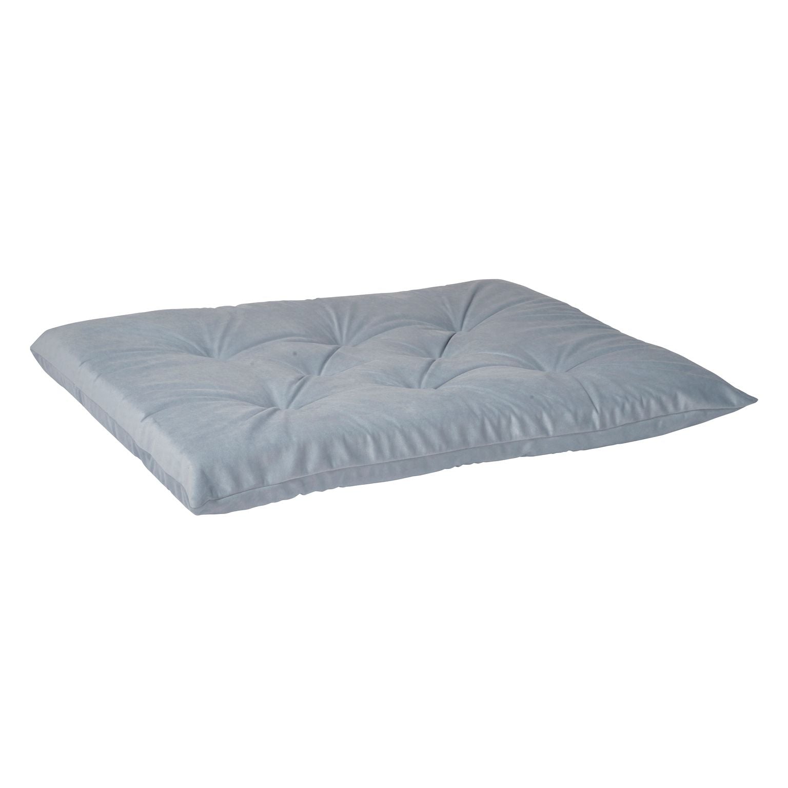 Tufted Cushion | Powder Blue Microvelvet