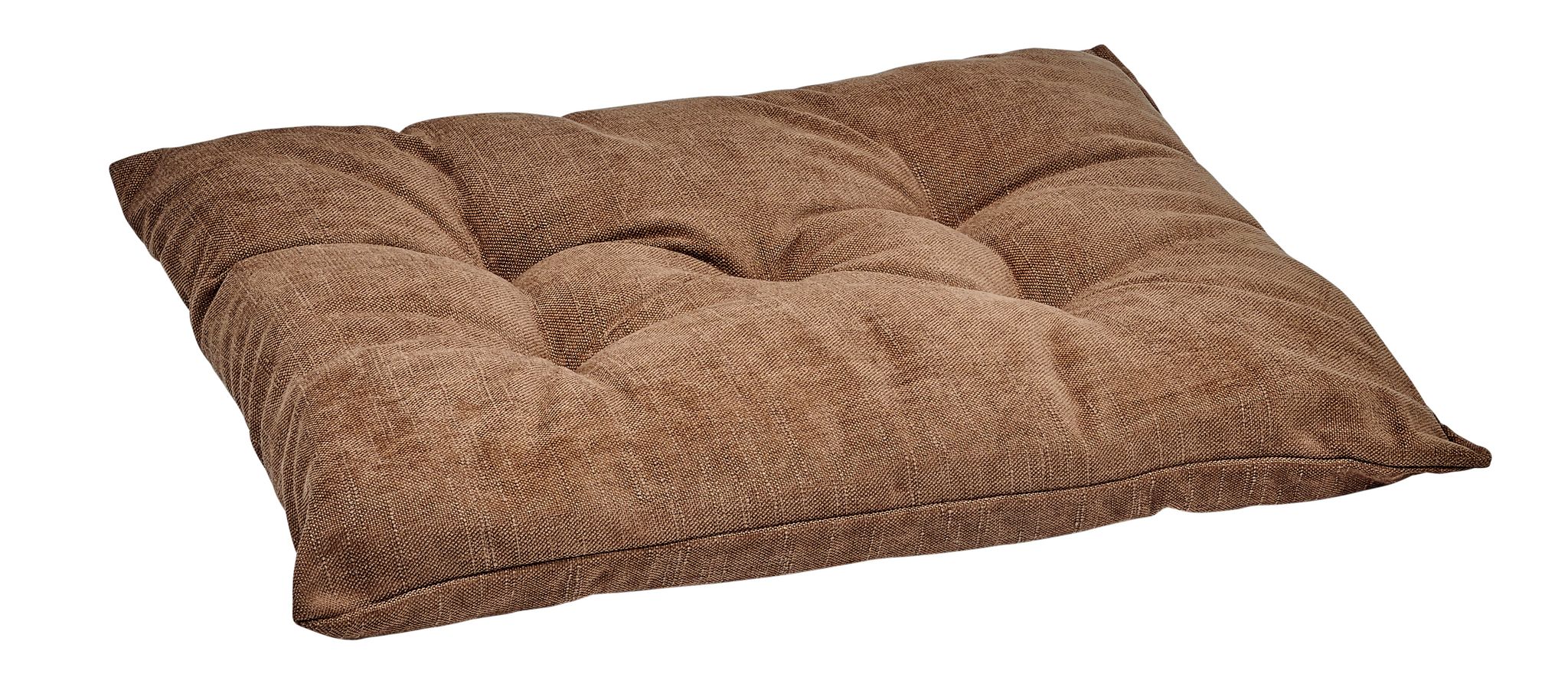 Tufted Cushion | Caramel Washed Cotton