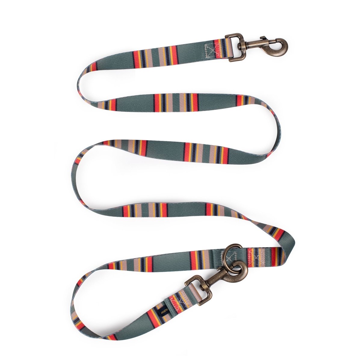 Pendleton Vintage Camp Adventure Leash in Green Heather dog leash