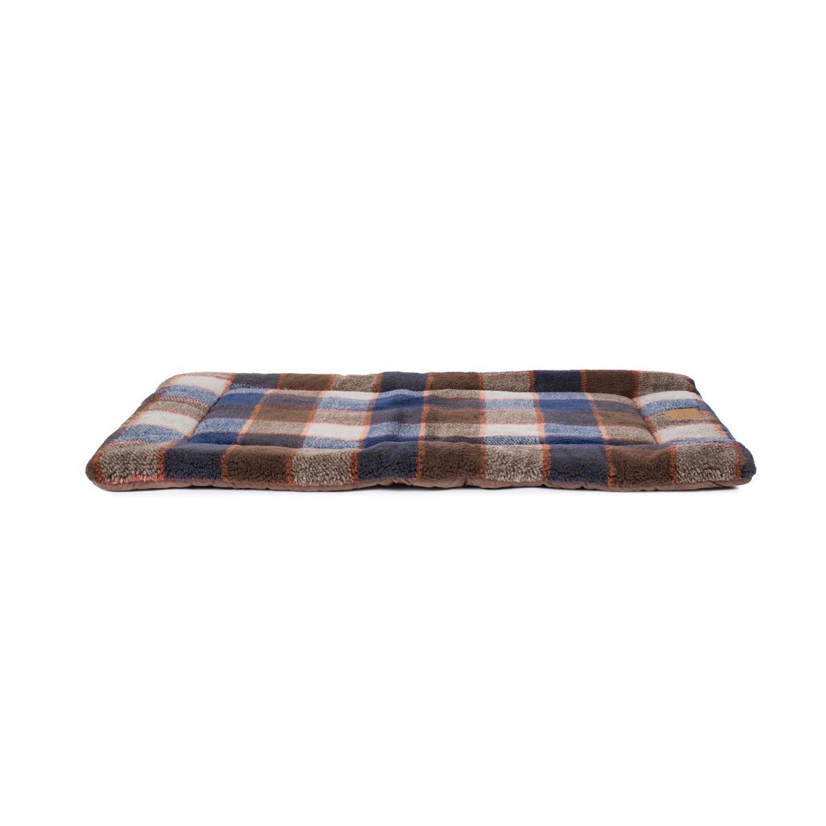Pendleton Berber Comfort Cushion in Mountain Plaid dog bed