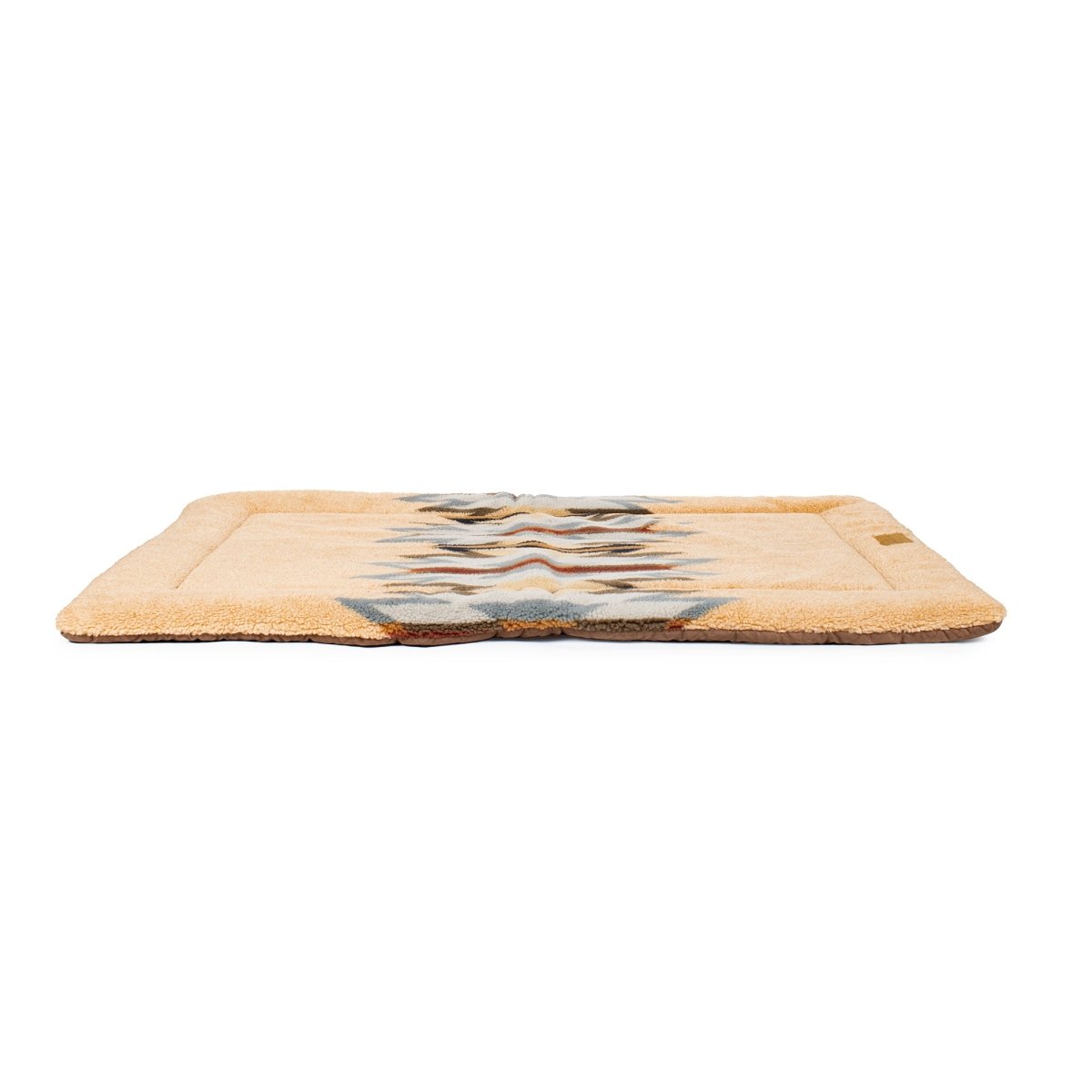Pendleton Berber Comfort Cushion in Wyeth Trail Wheat dog bed