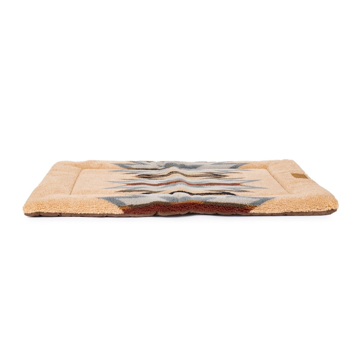 Pendleton Berber Comfort Cushion in Wyeth Trail Wheat dog bed