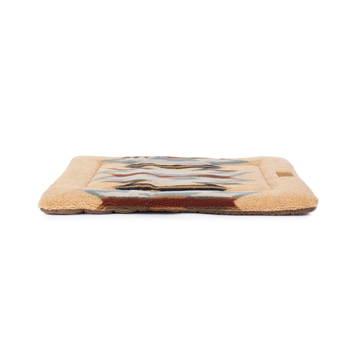Pendleton Berber Comfort Cushion in Wyeth Trail Wheat dog bed