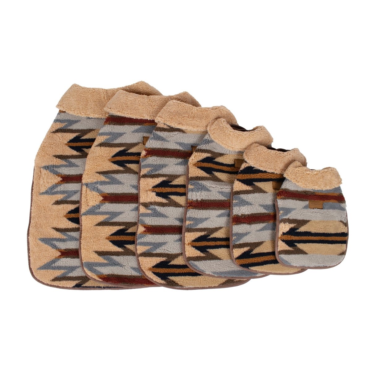 Pendleton Berber Dog Coat in Wyeth Trail Wheat dog coat