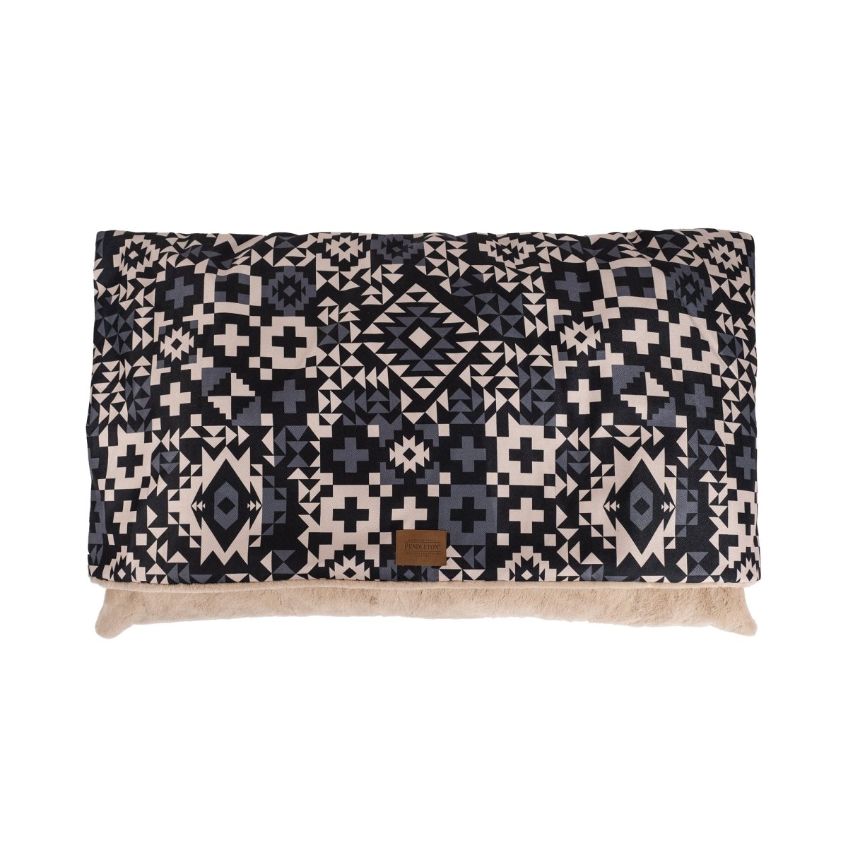 Pendleton Burrow Bed in Blue Ridge Black dog bed
