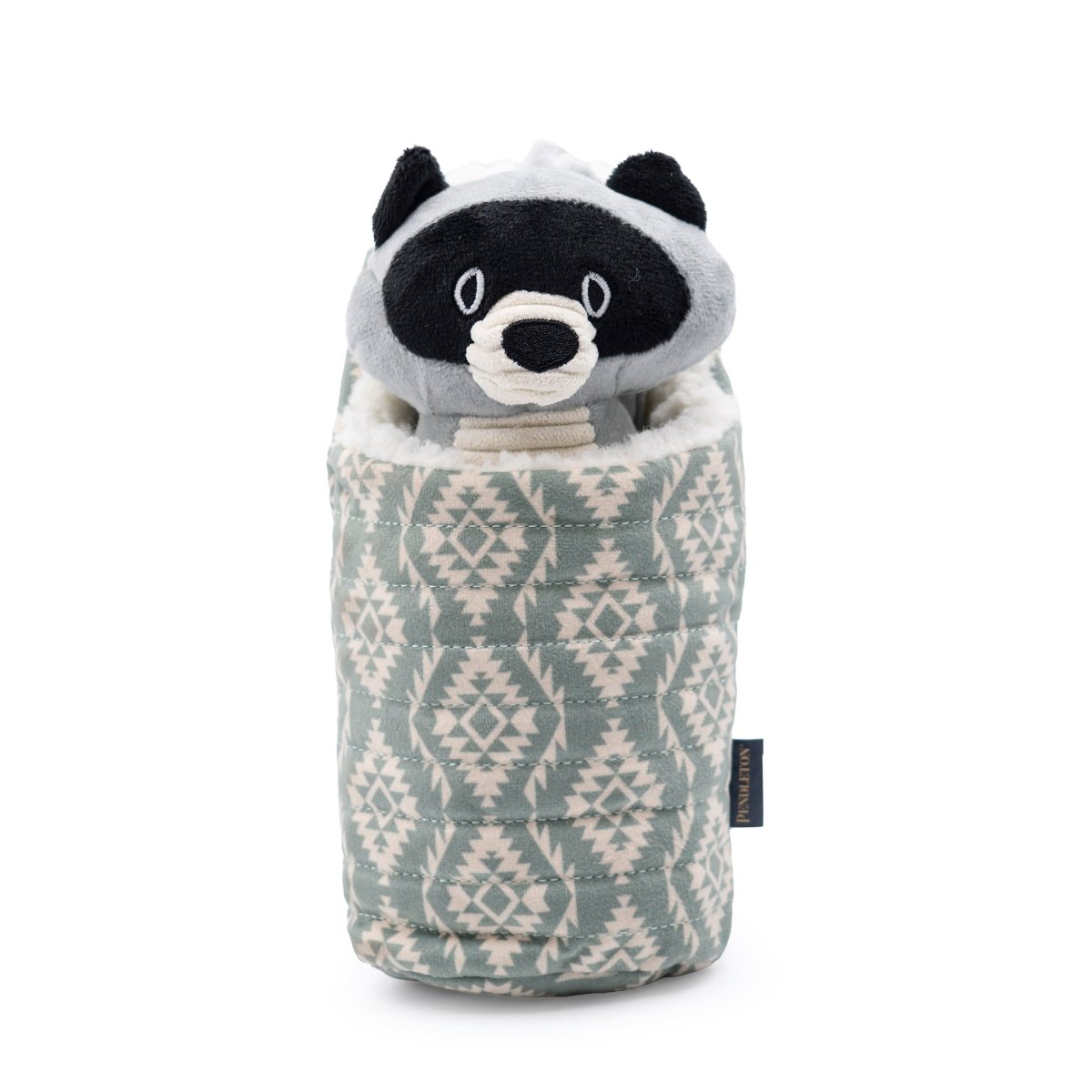 Pendleton Camp Pal Dog Toy in Racoon dog toy
