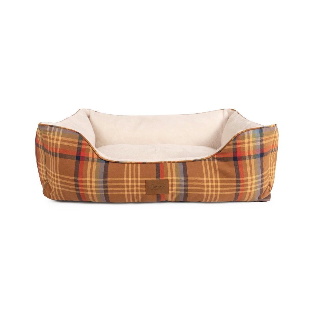 Pendleton Fur Kuddler in Desert Plaid dog bed