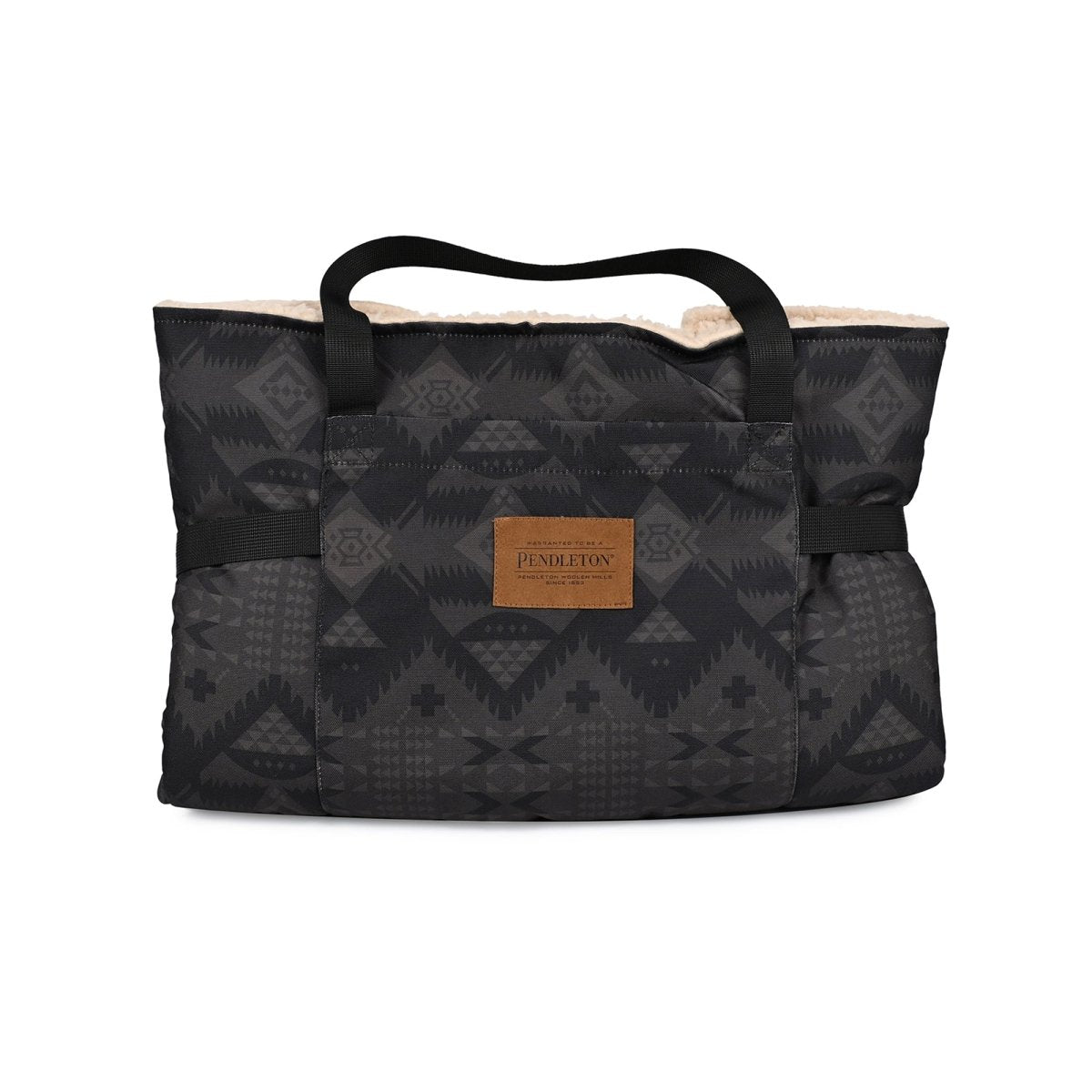 Pendleton Travel Bed in Nehalem Gray dog bed
