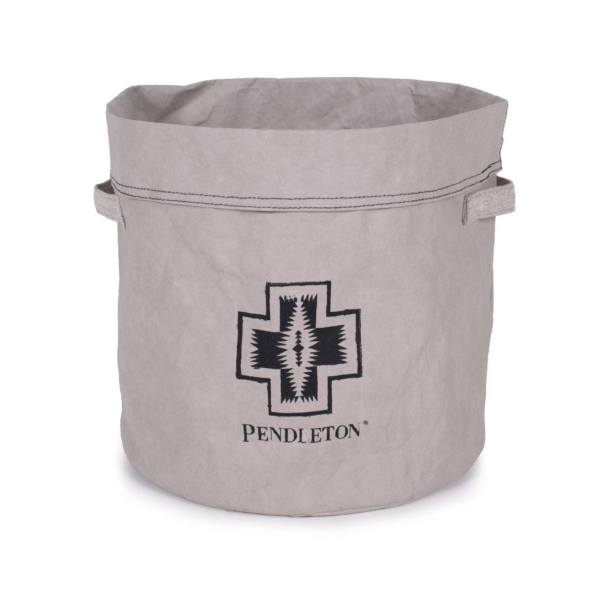 Pendleton Washable Paper Toy Bucket in Gray dog toy