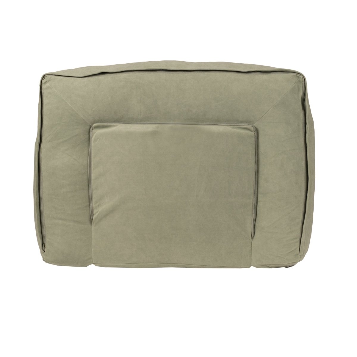 Rectangle Pet Couch | Green, underside