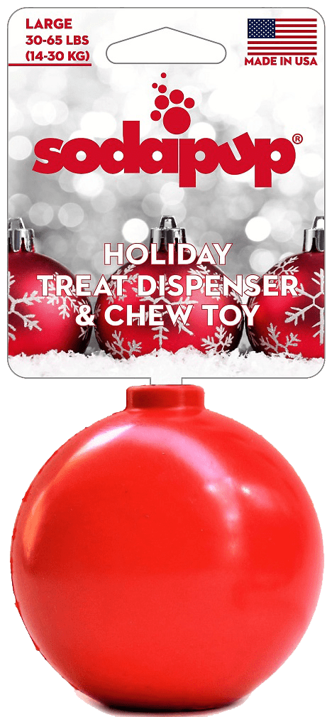 Treat Dispenser Chew Toy | Christmas Ornament
