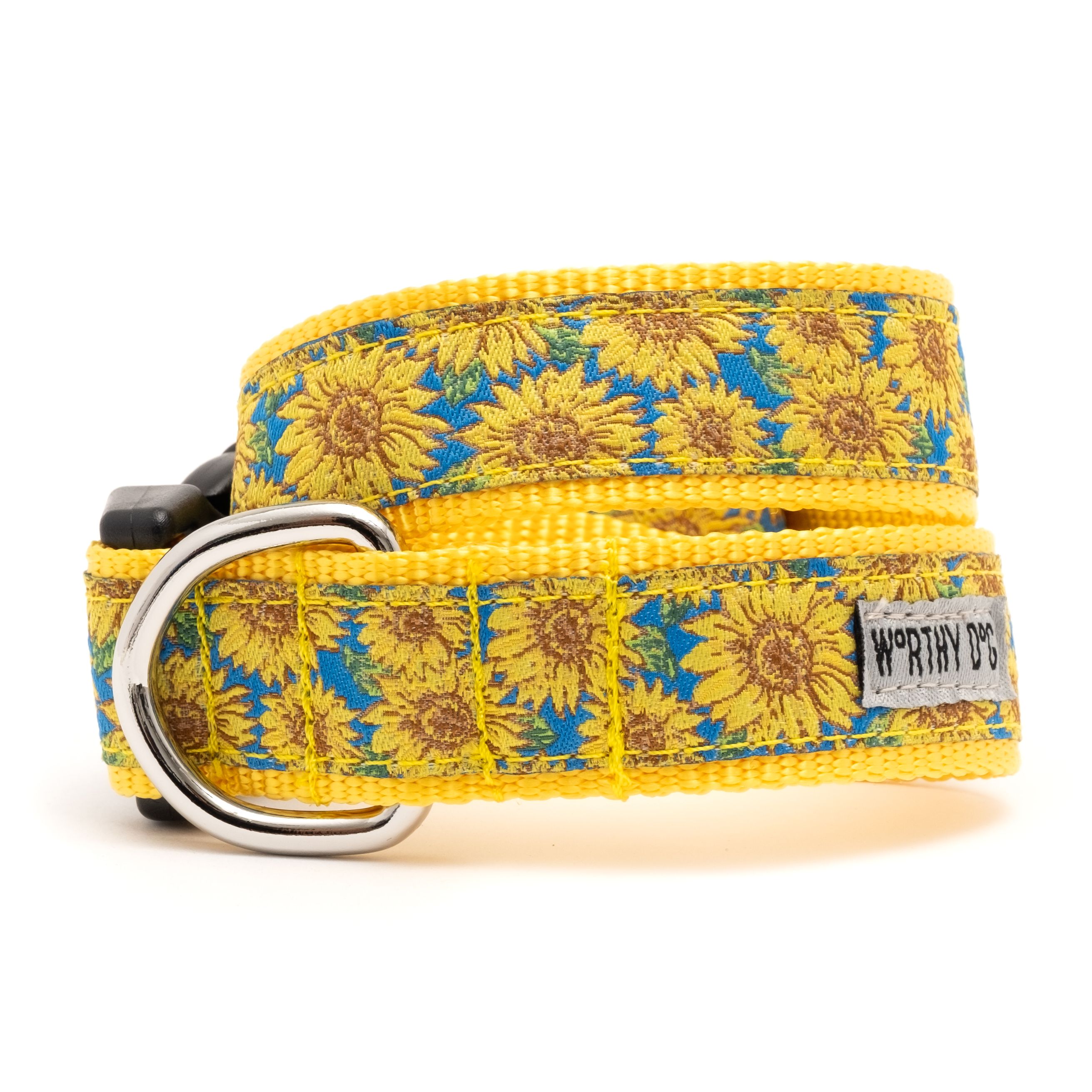 sunflowers-dog-collar