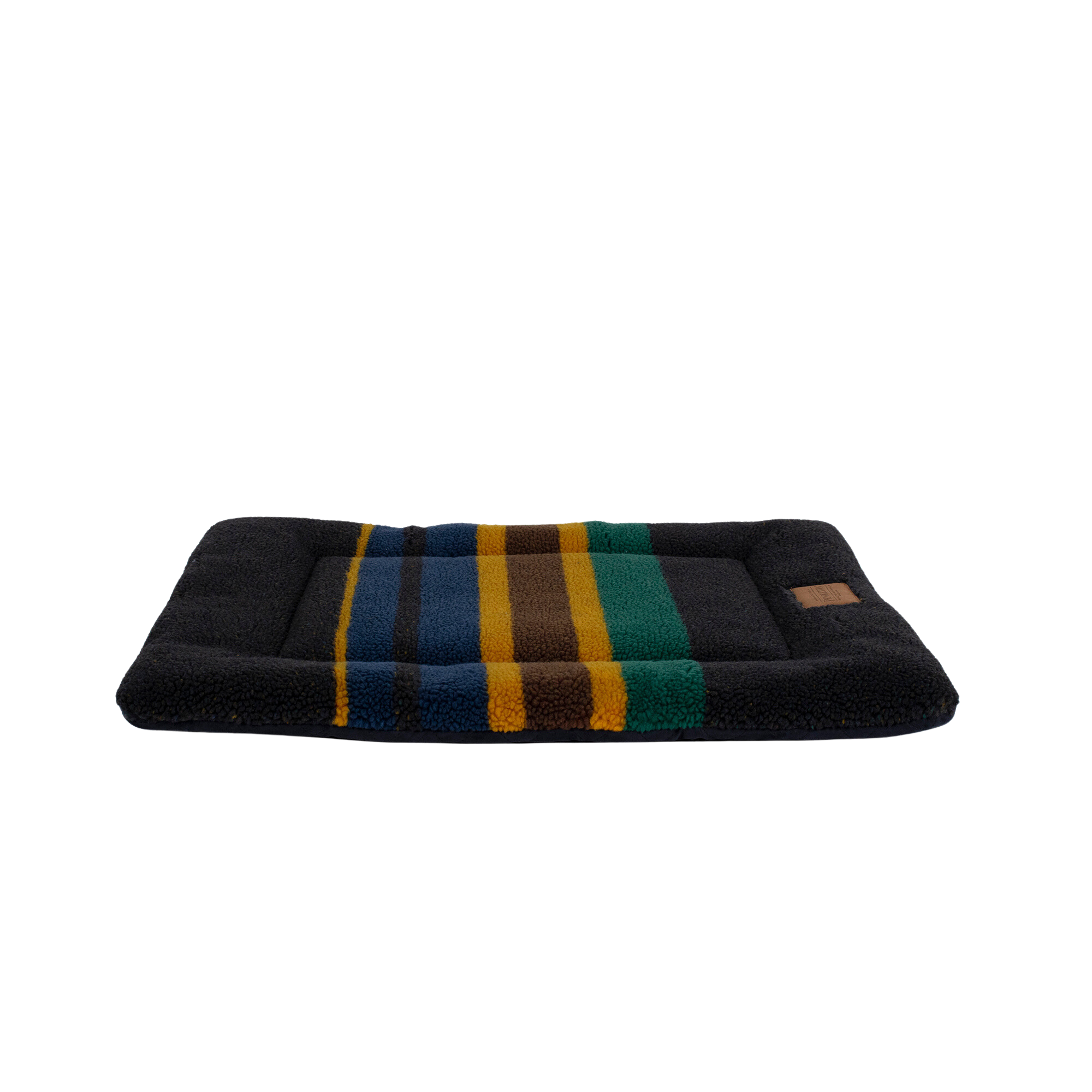 PENDLETON-DOG-BED-COMFORT-CUSHION-DOG-KENNEL-MAT-CRATE-OXFORD-BLACK-VINTAGE-CAMP
