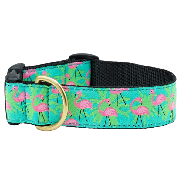 Pink Shamrock Dog Collars